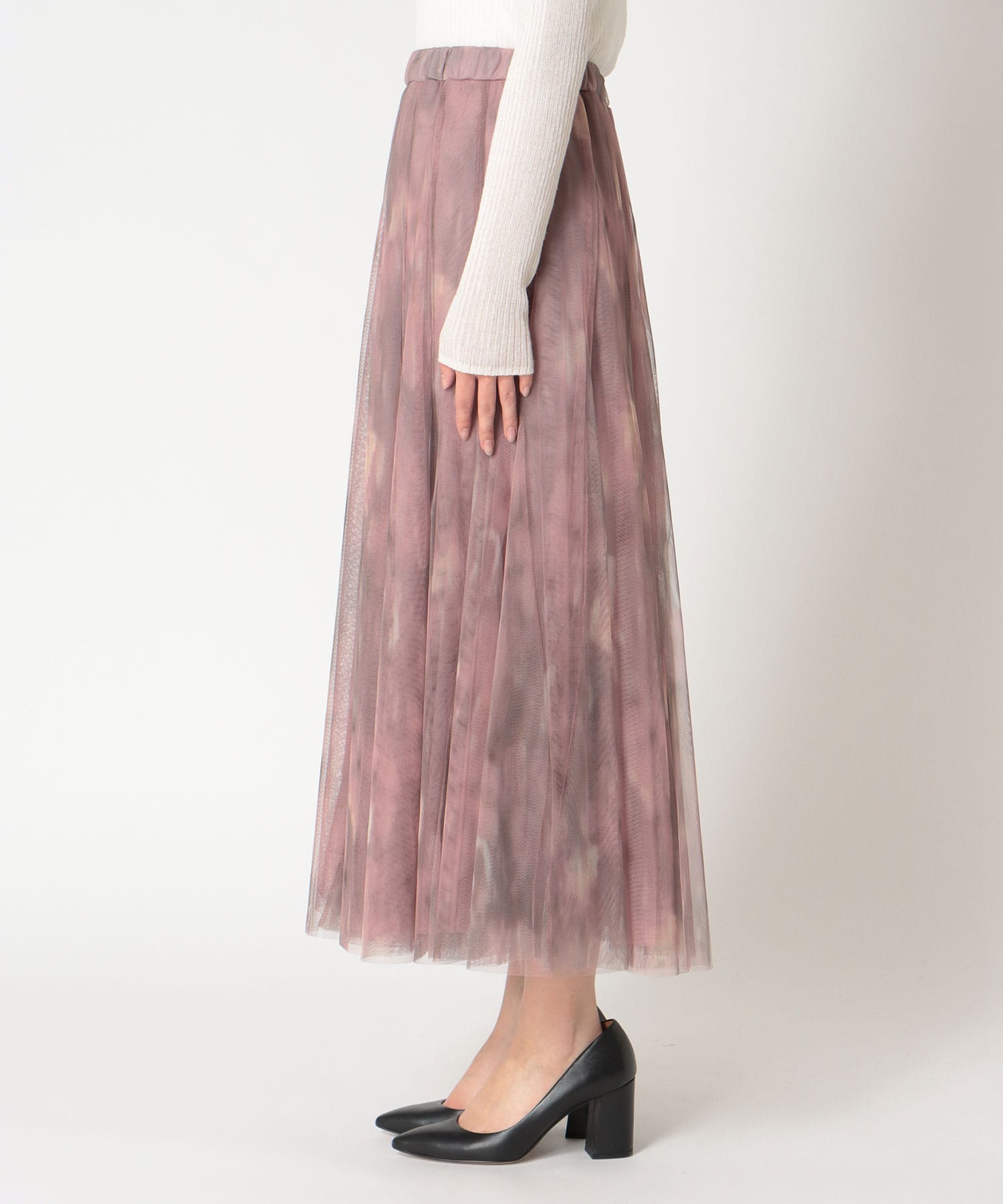 ファジーチュールスカート