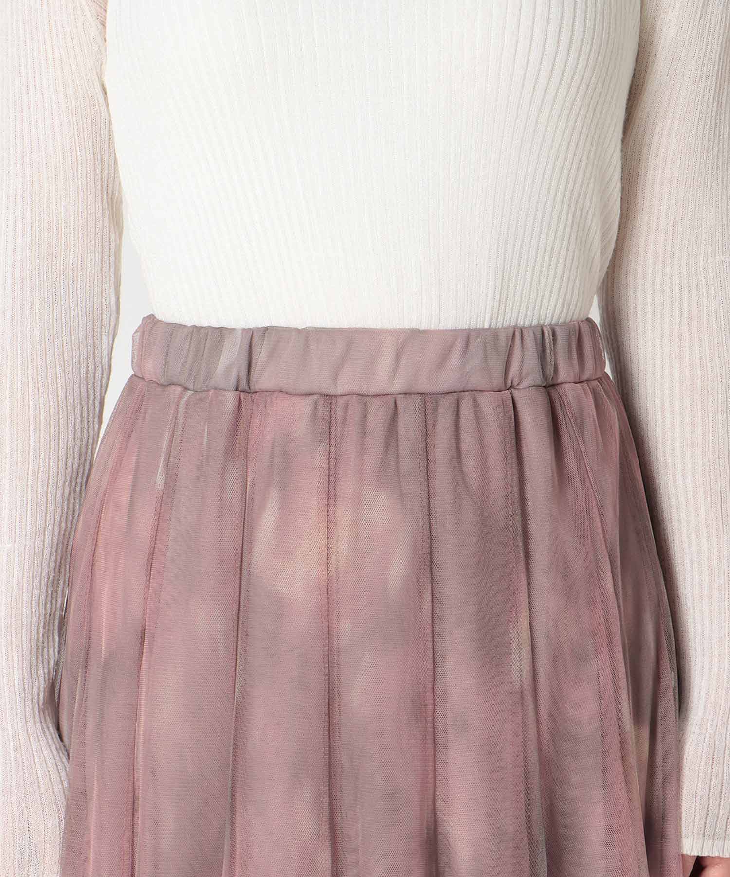 ファジーチュールスカート