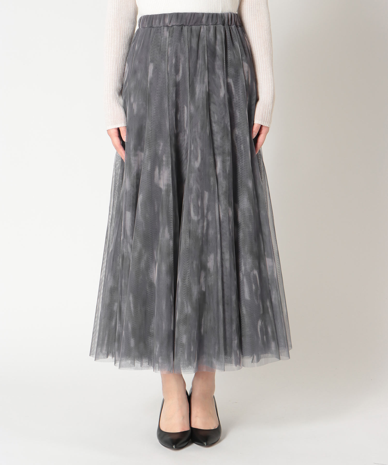 ファジーチュールスカート