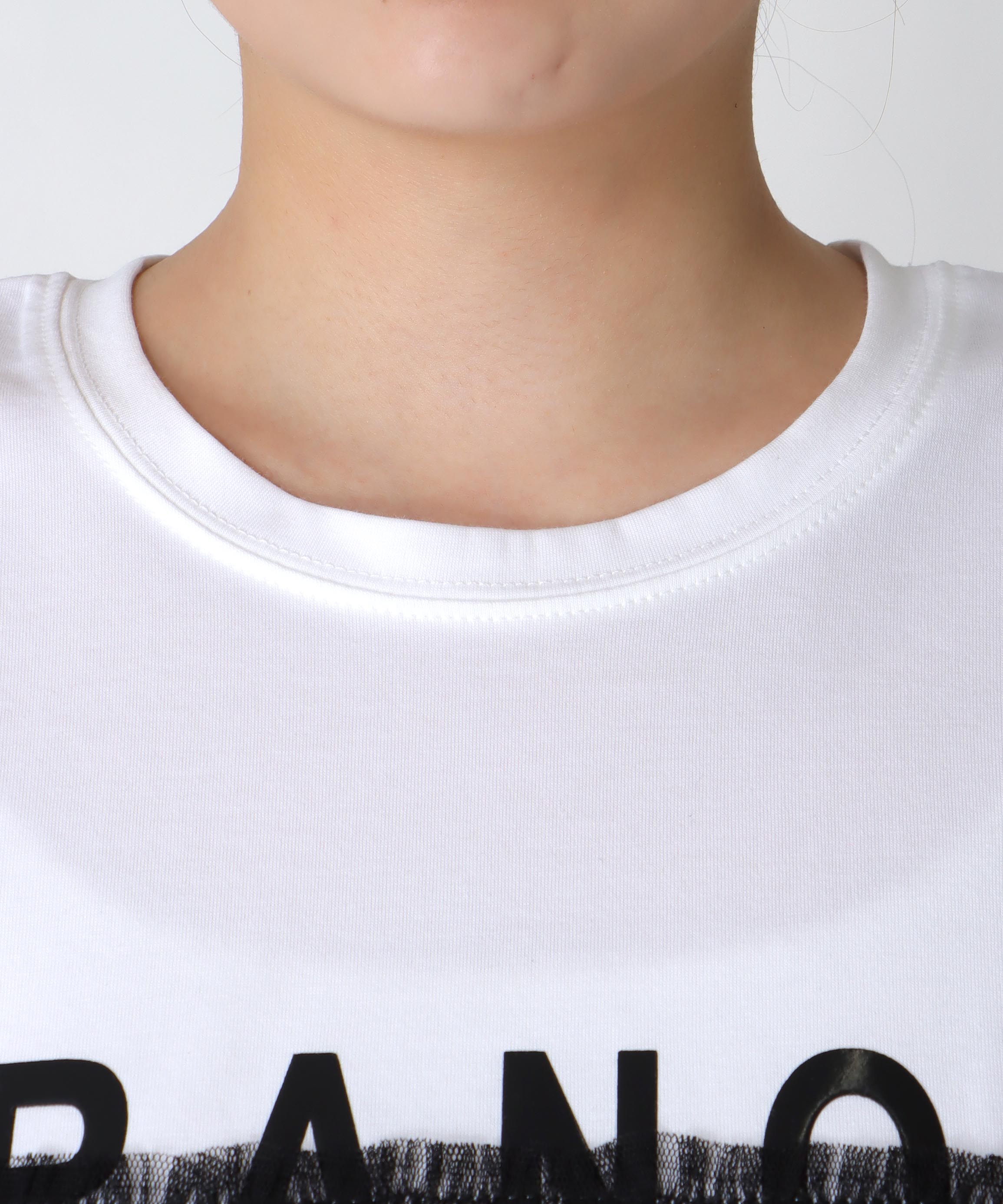 TRANOIワイドTシャツ