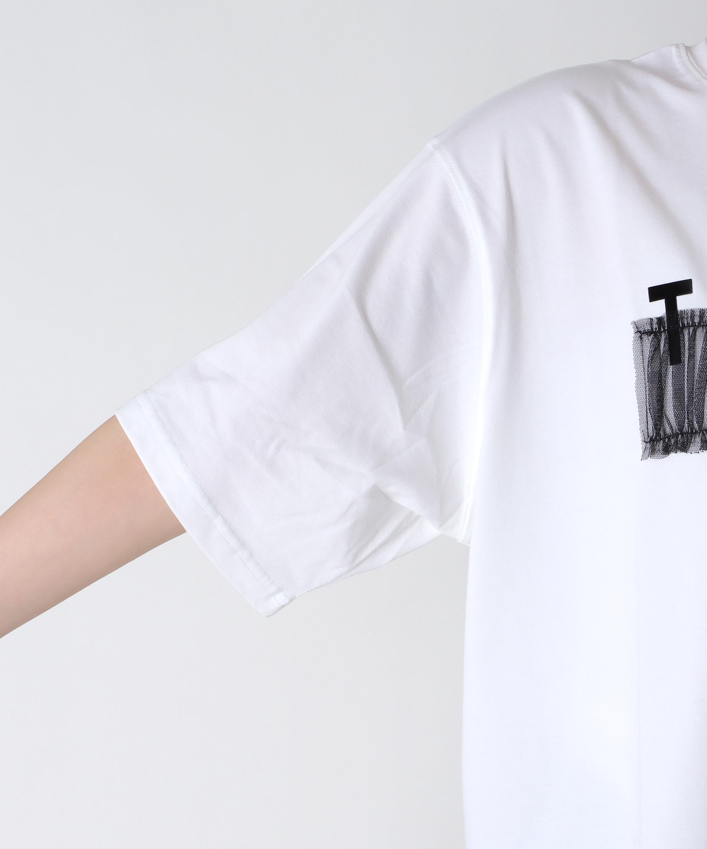TRANOIワイドTシャツ