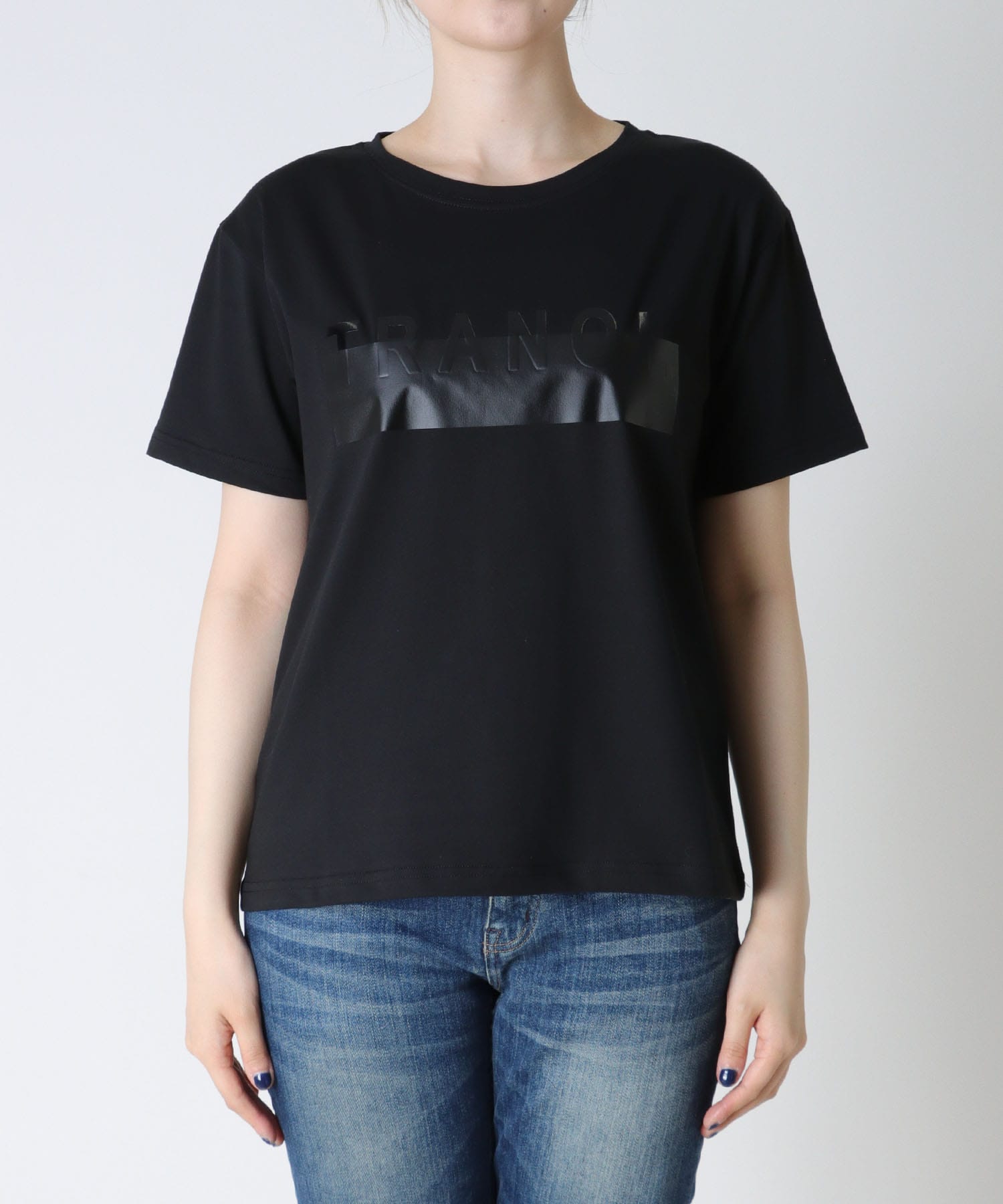 TRANOIプリントTシャツ