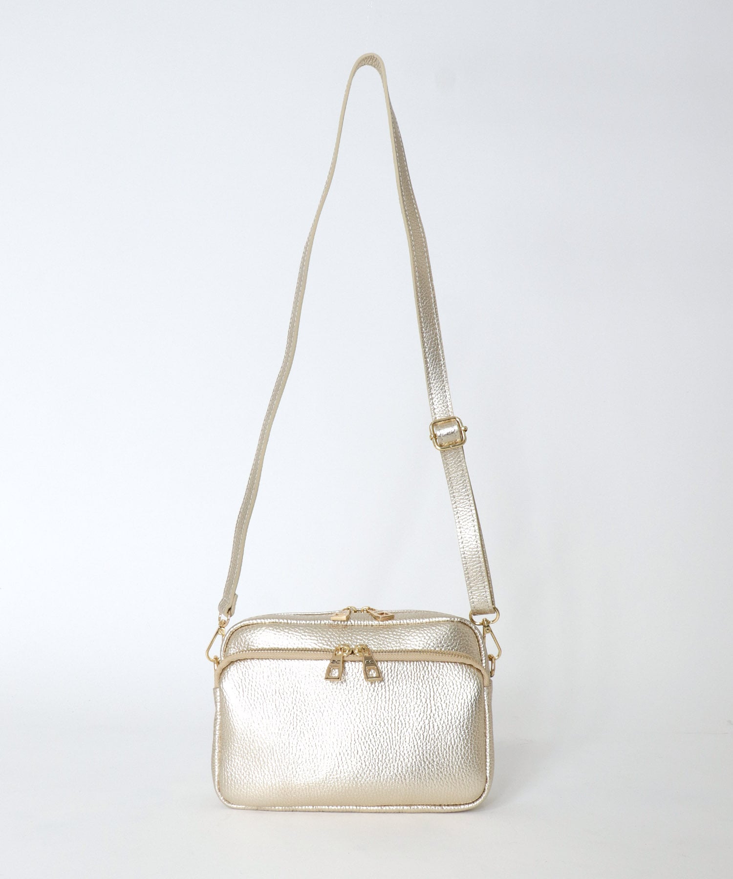 aleather metallic bag【andrea cardone/アンドレアカルドネ】