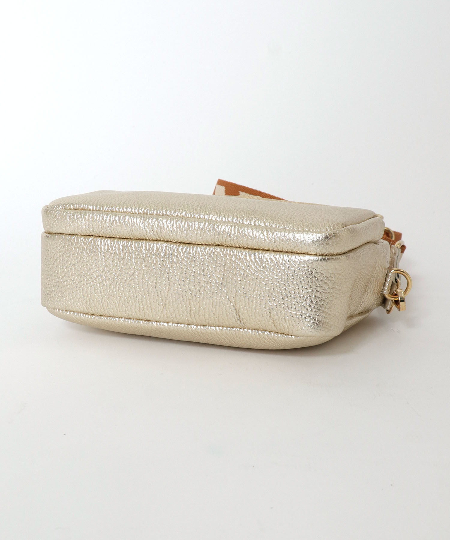 aleather metallic bag【andrea cardone/アンドレアカルドネ】