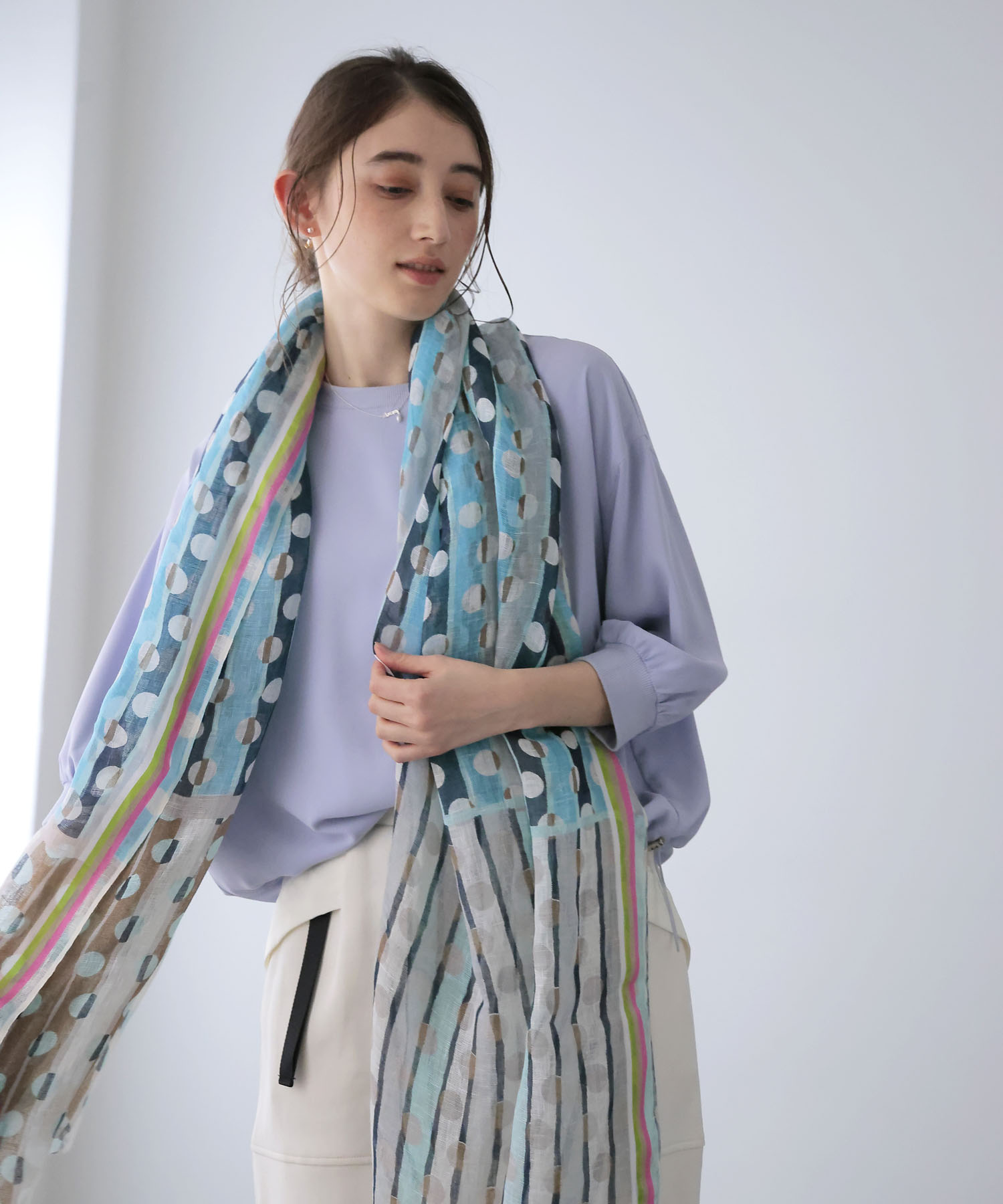 Bubbleストール【STORIATIPIC/ストリアティピック】