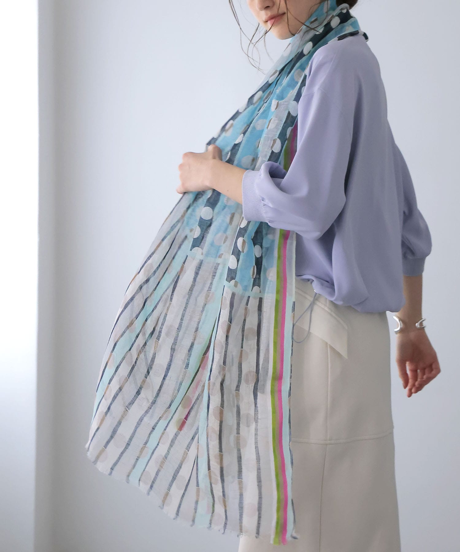 Bubbleストール【STORIATIPIC/ストリアティピック】