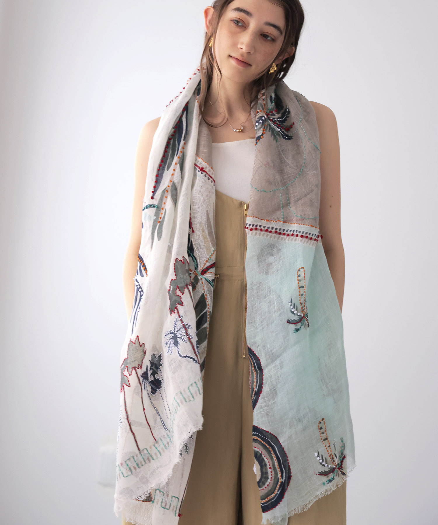 Baiaストール【STORIATIPIC/ストリアティピック】