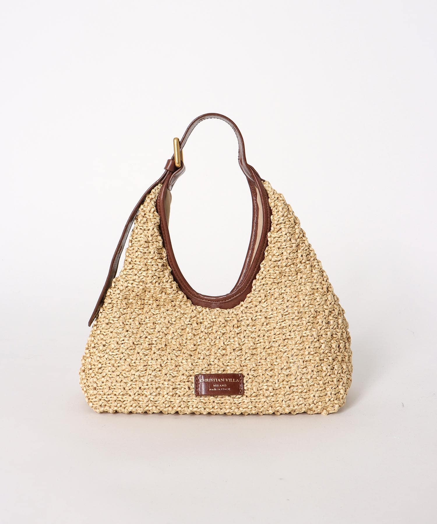 マクラメトラペーズminiバッグ【クリスチャンヴィラ/CHRISTIAN VILLA】