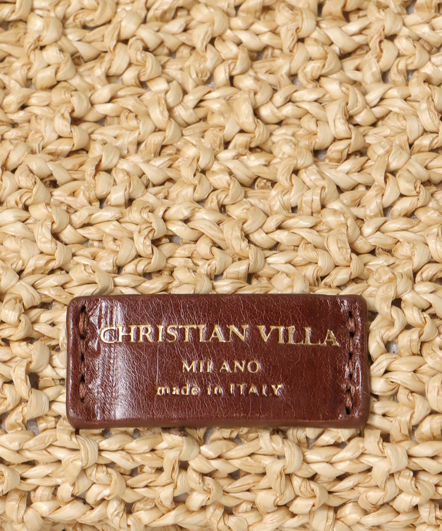 マクラメトラペーズminiバッグ【クリスチャンヴィラ/CHRISTIAN VILLA】