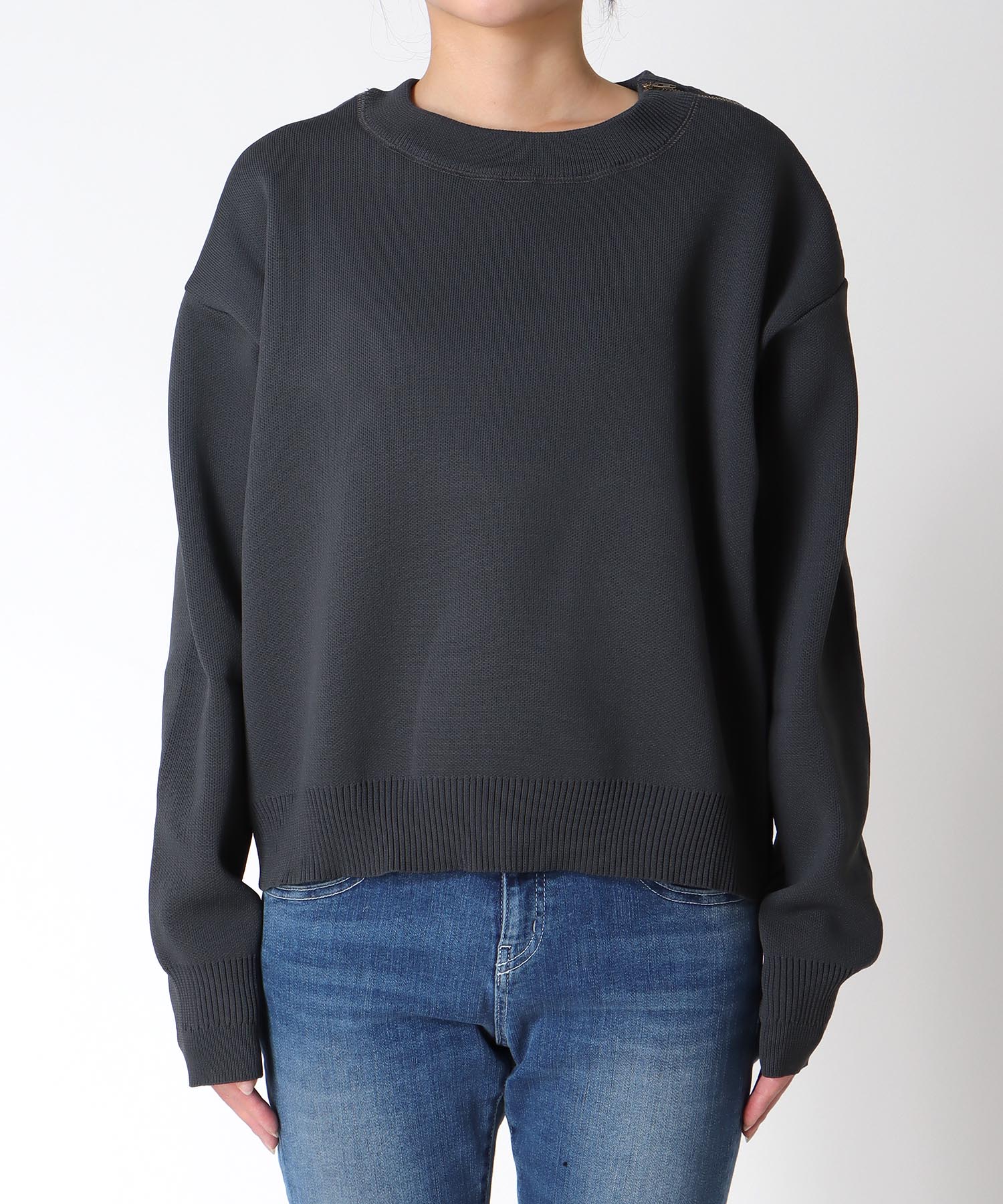 ニットダンボール ドッキングプルオーバー