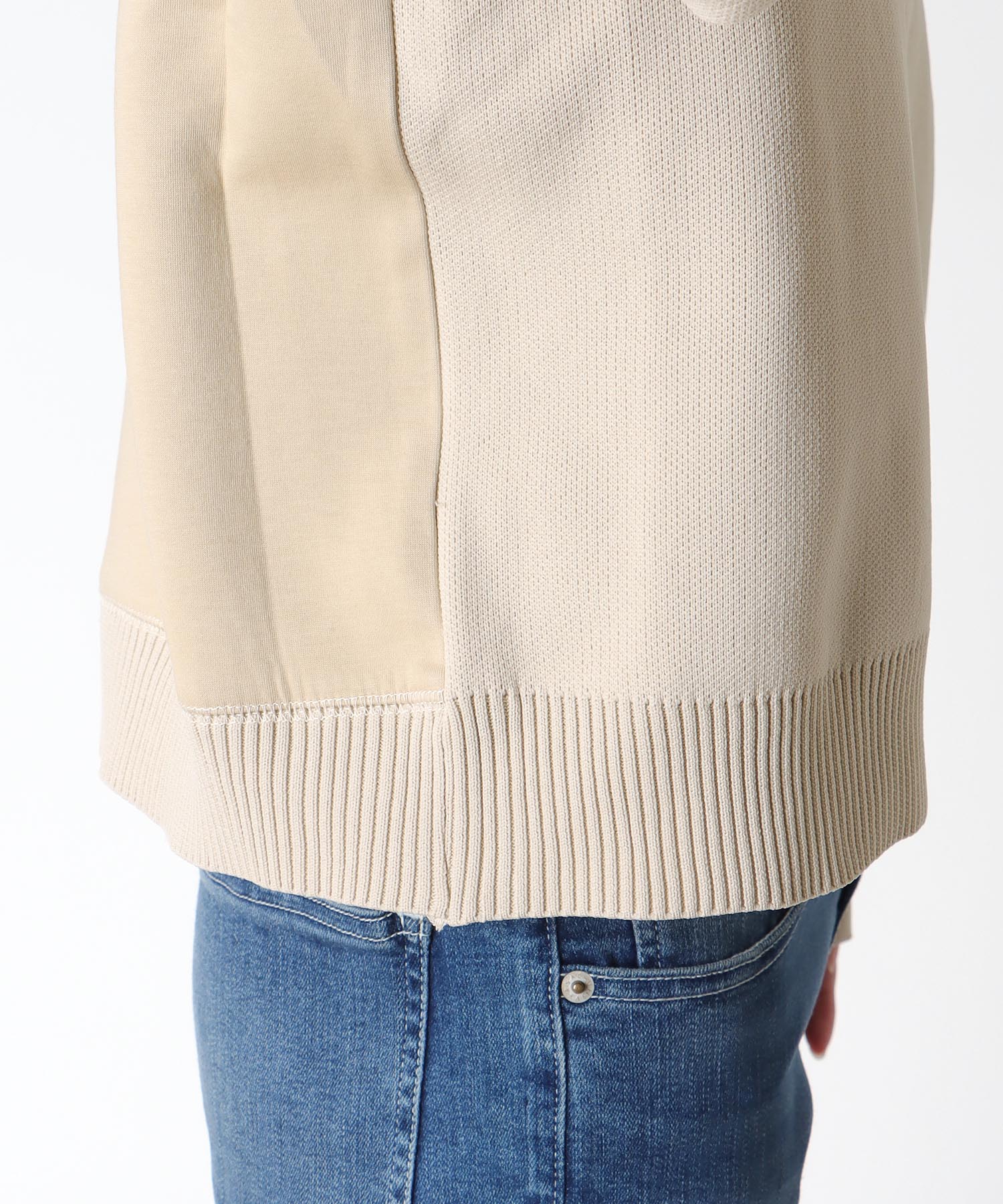 ニットダンボール ドッキングプルオーバー