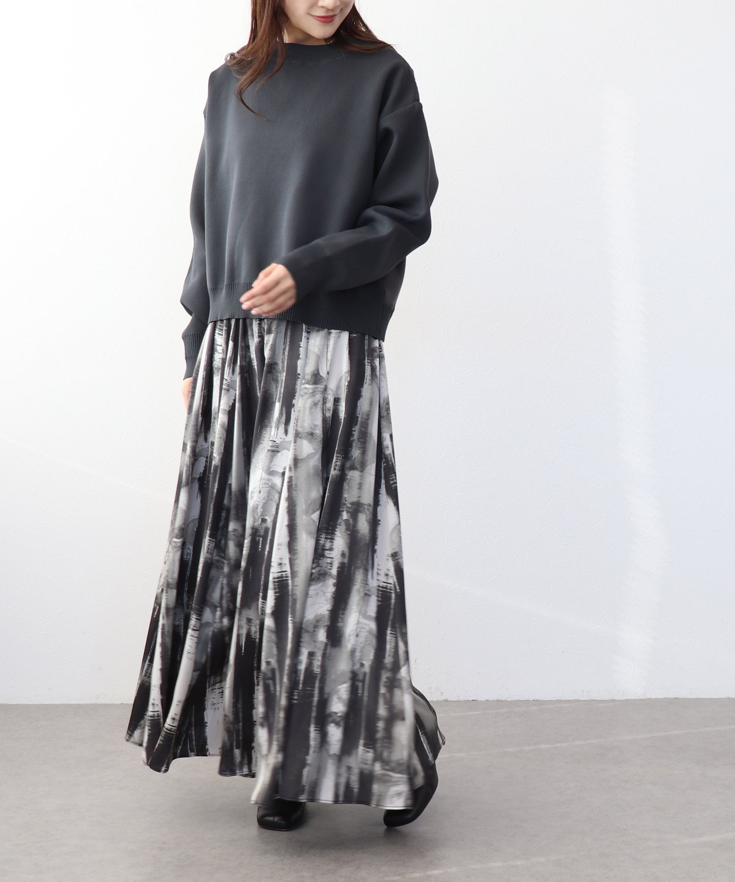 ニットダンボール ドッキングプルオーバー