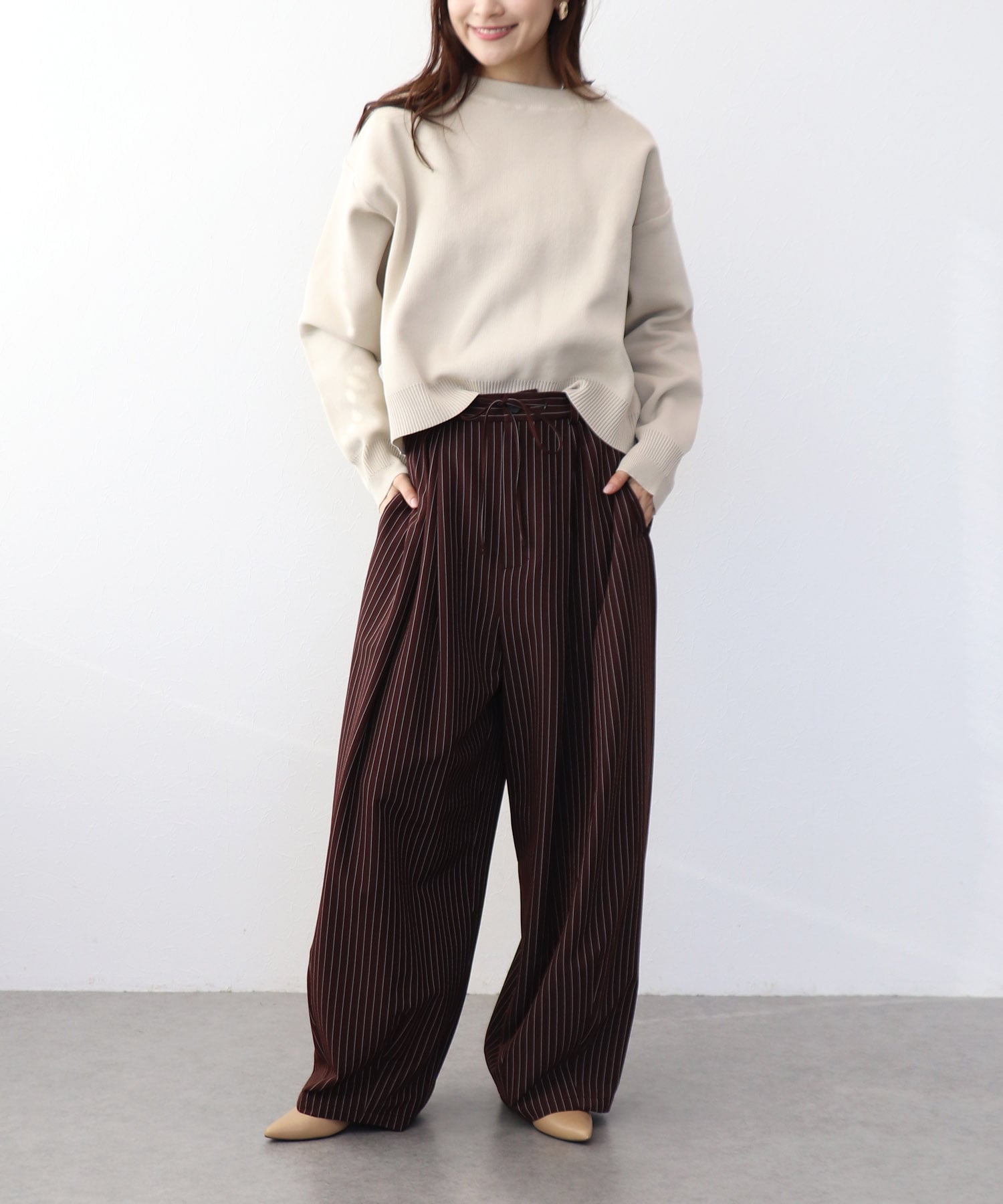 ニットダンボール ドッキングプルオーバー