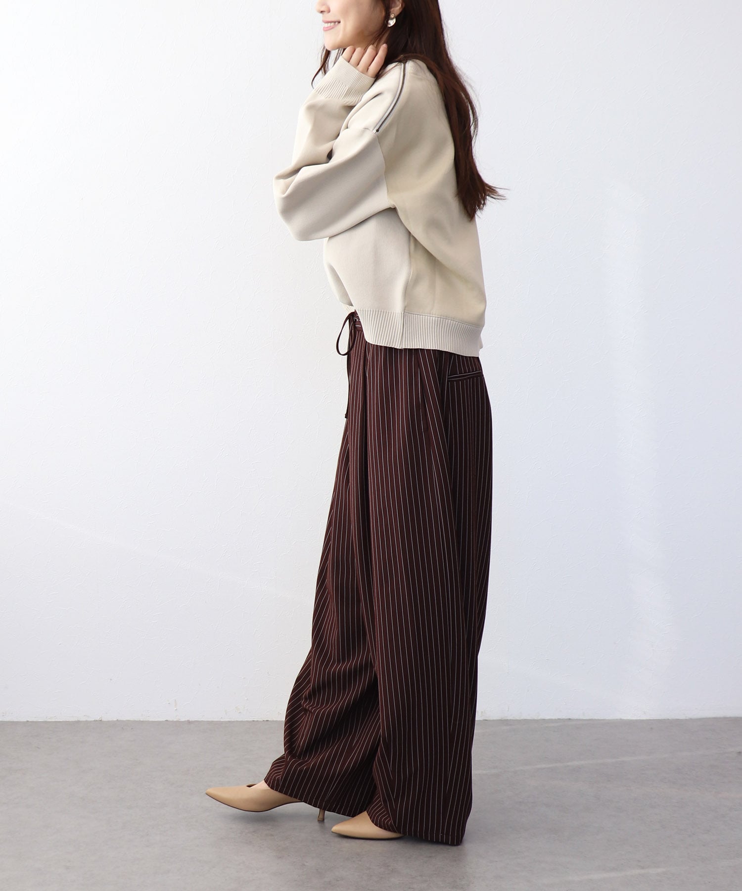 ニットダンボール ドッキングプルオーバー