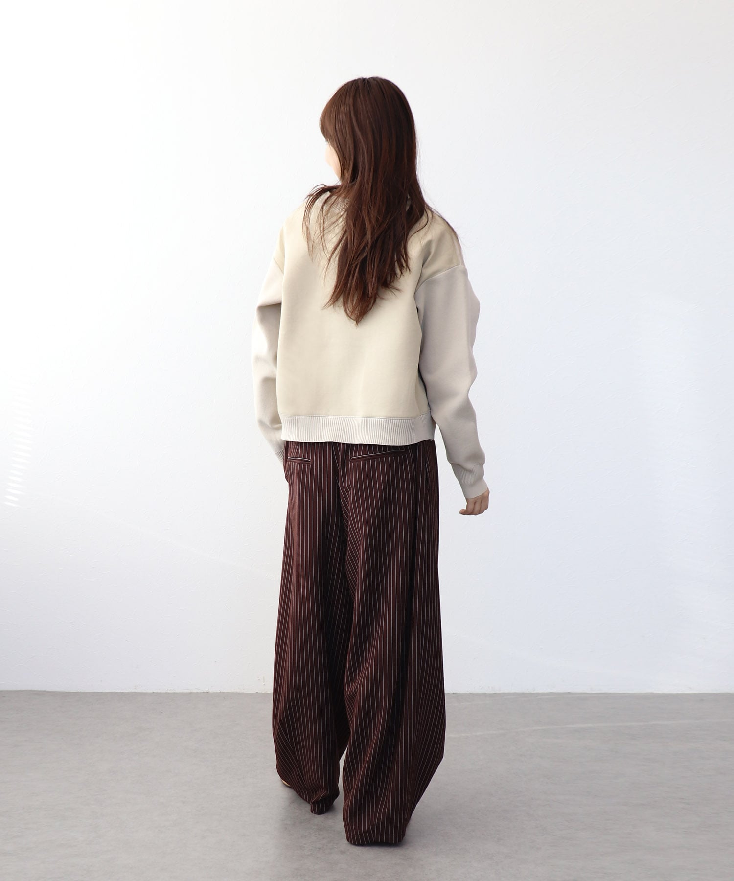 ニットダンボール ドッキングプルオーバー