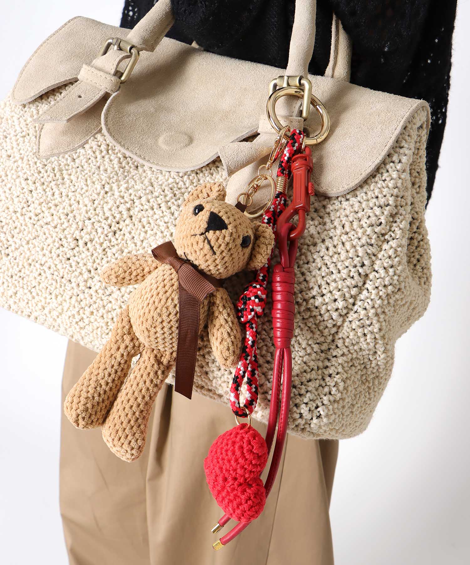 BEAR CHARM【ヴィアメイルバッグ/VIAMAILBAG】