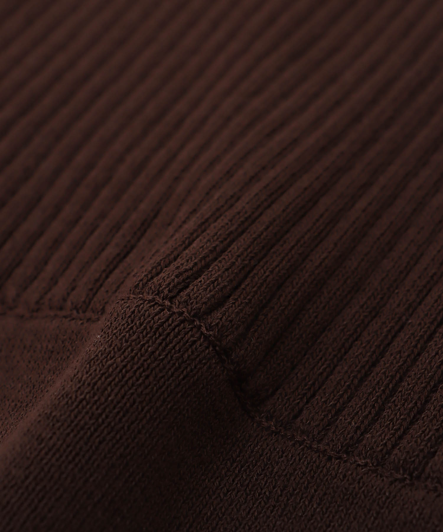 ポロ衿半袖ニット