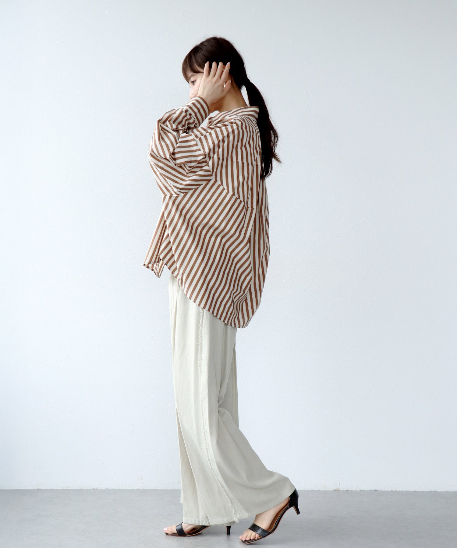 ストライプシャツ