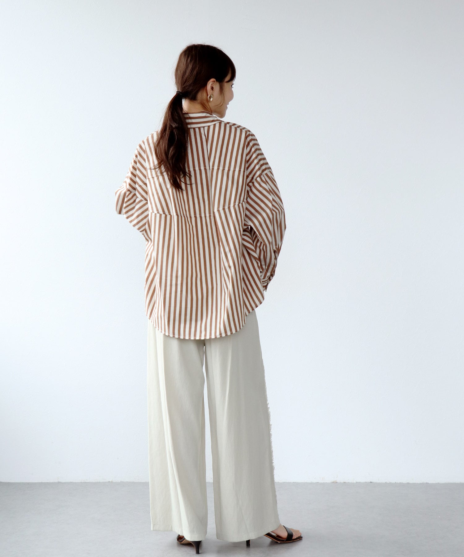 ストライプシャツ