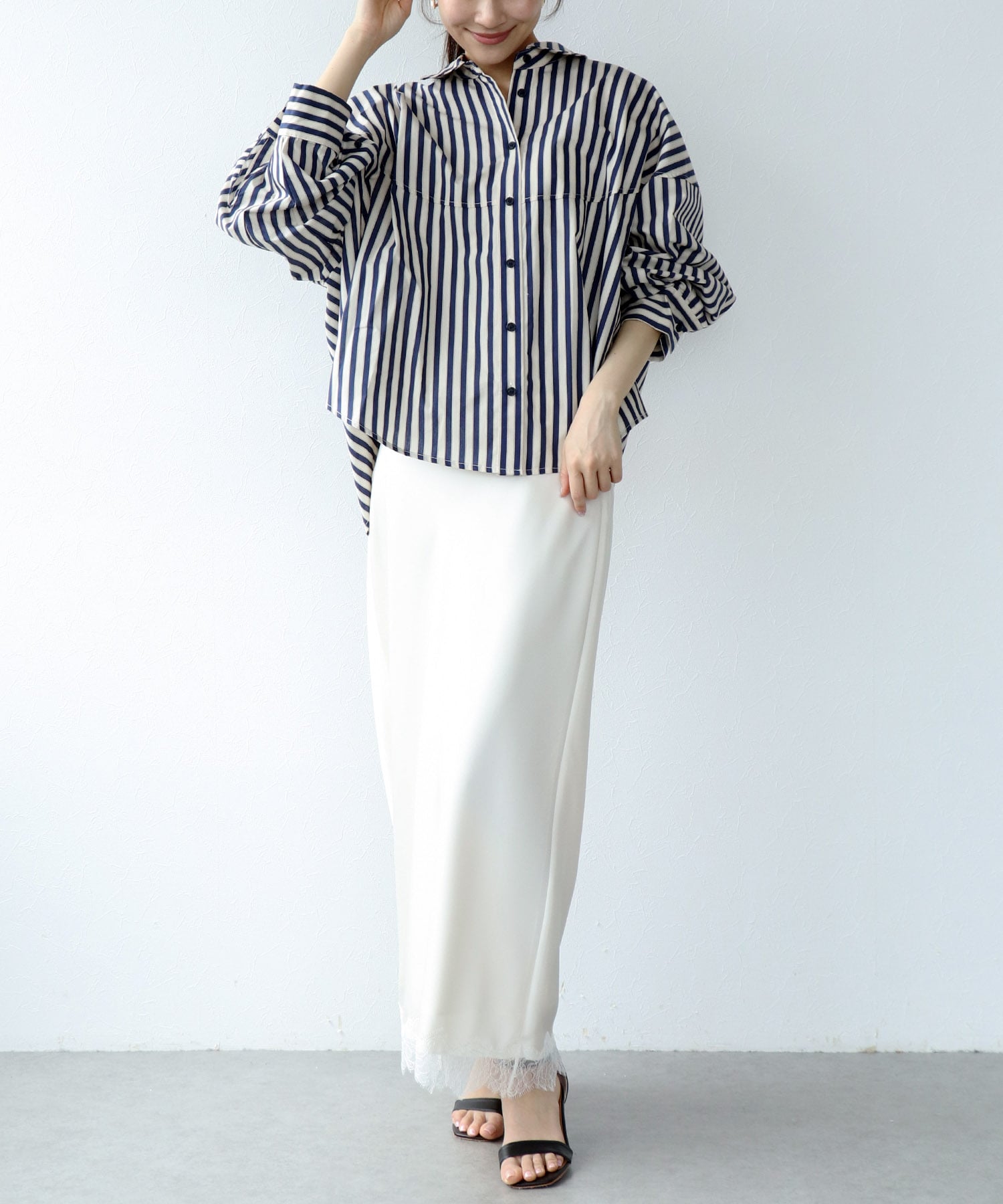 ストライプシャツ
