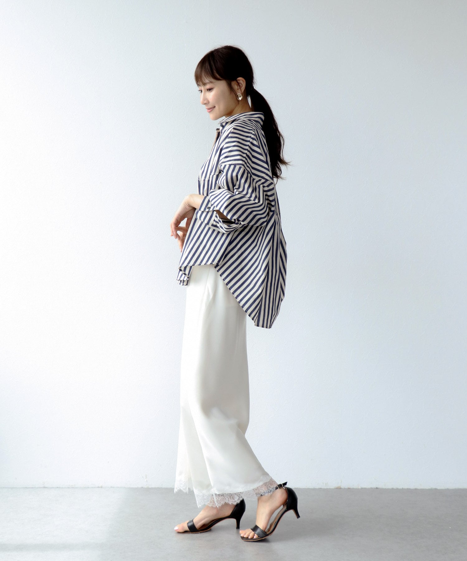 ストライプシャツ