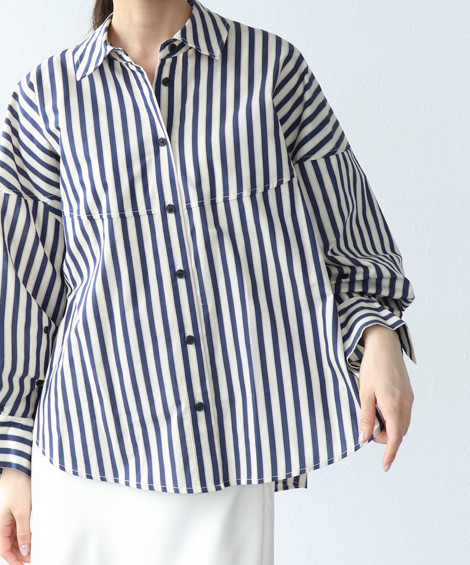 ストライプシャツ