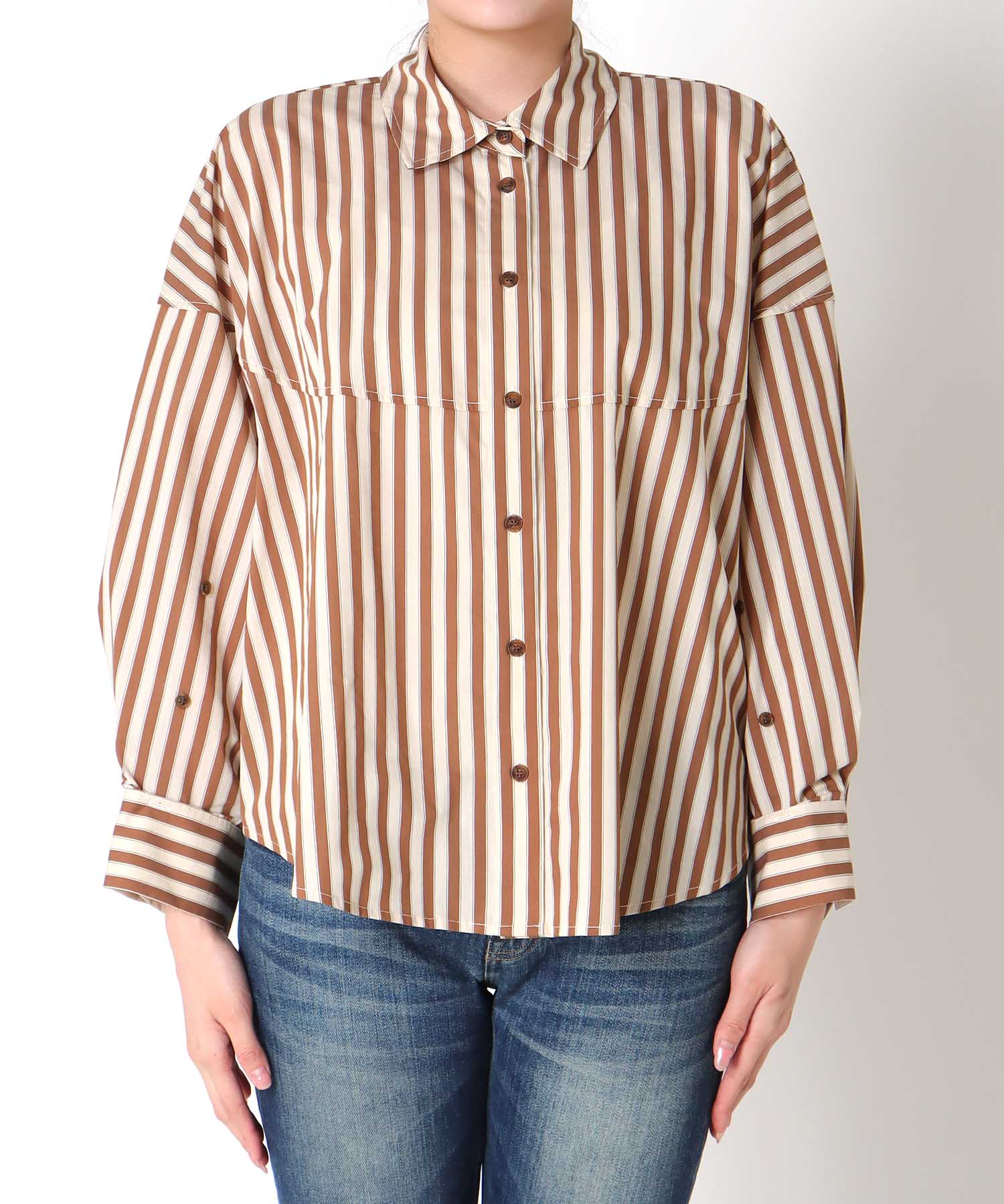 ストライプシャツ