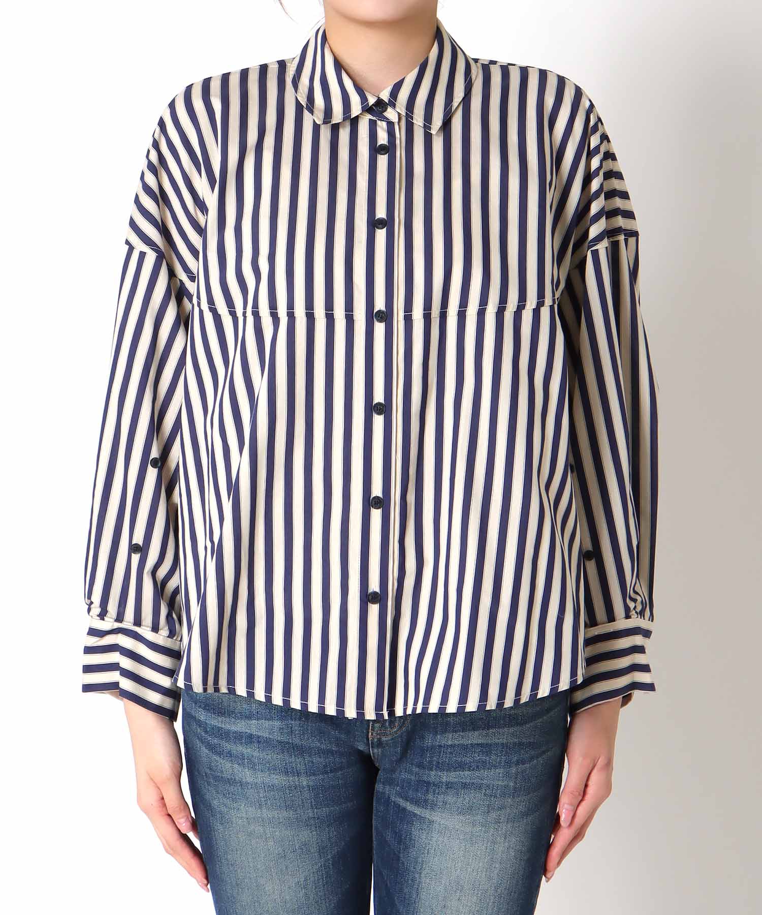 ストライプシャツ