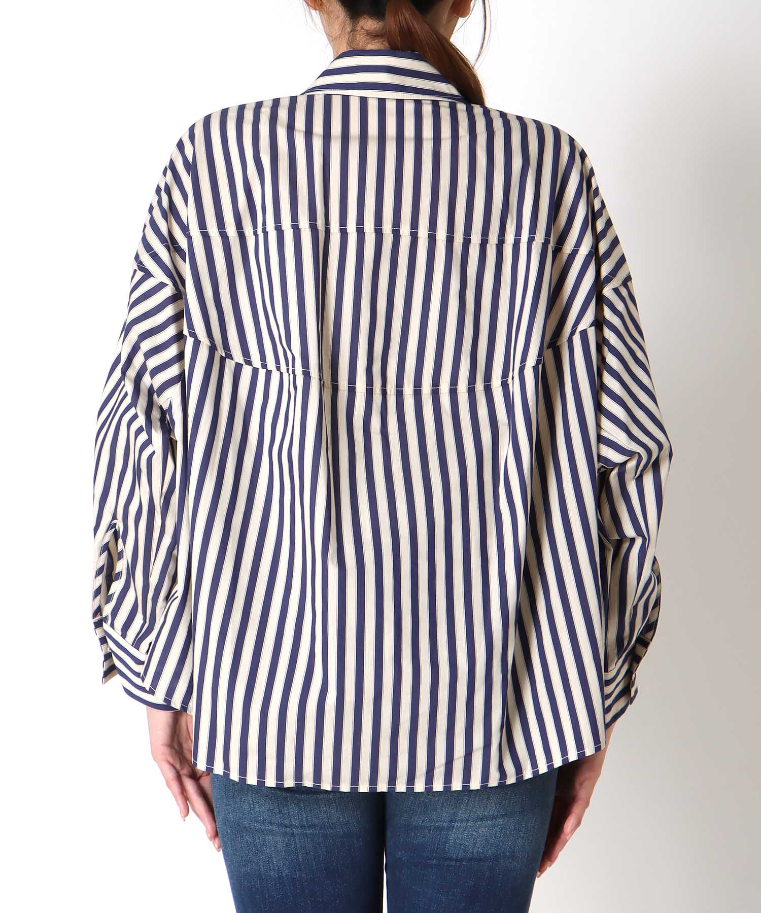 ストライプシャツ