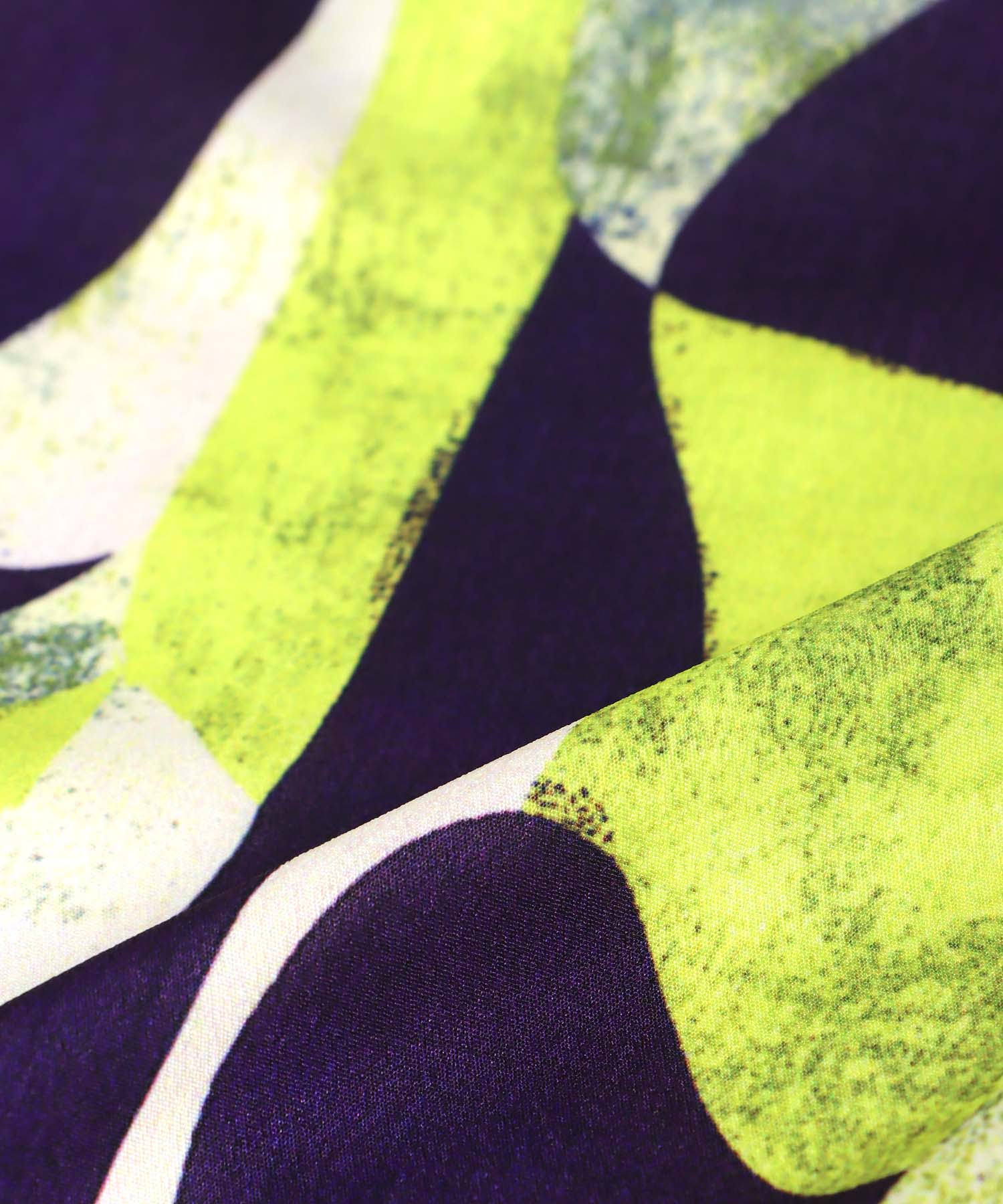 プリントワイドパンツ