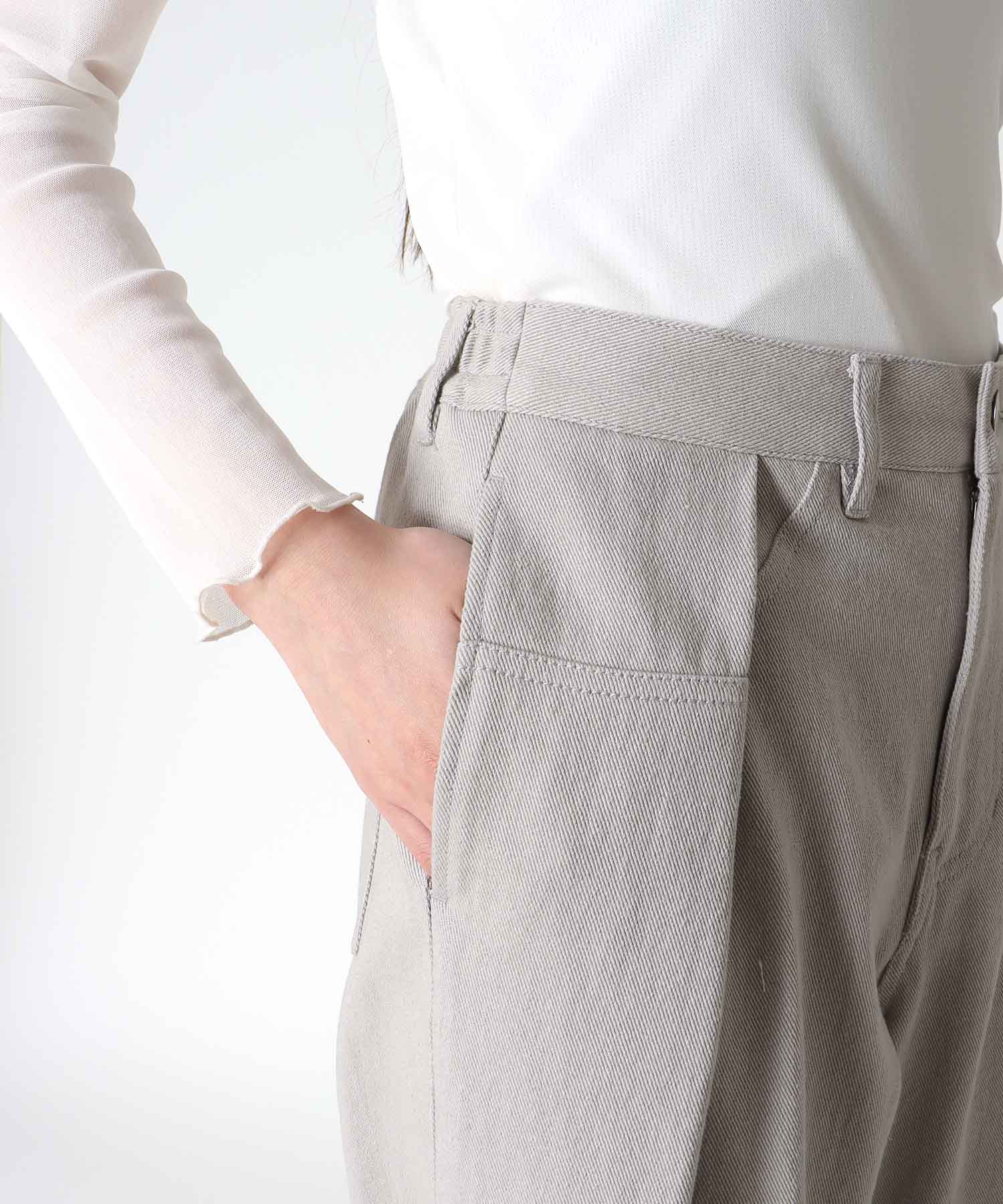 エアーバイオウォッシュワイドパンツ