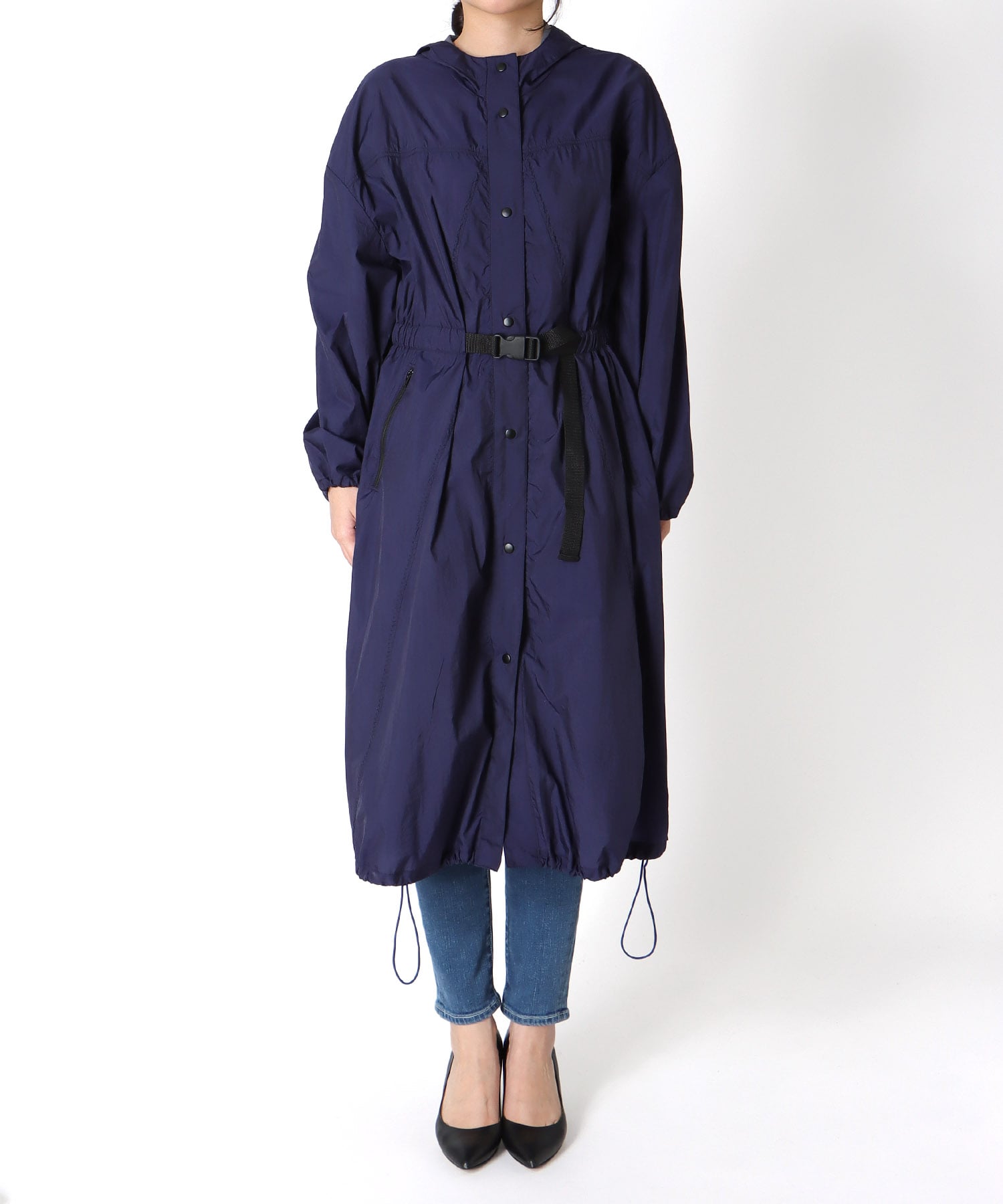 シアータフタスプリングナイロンコート