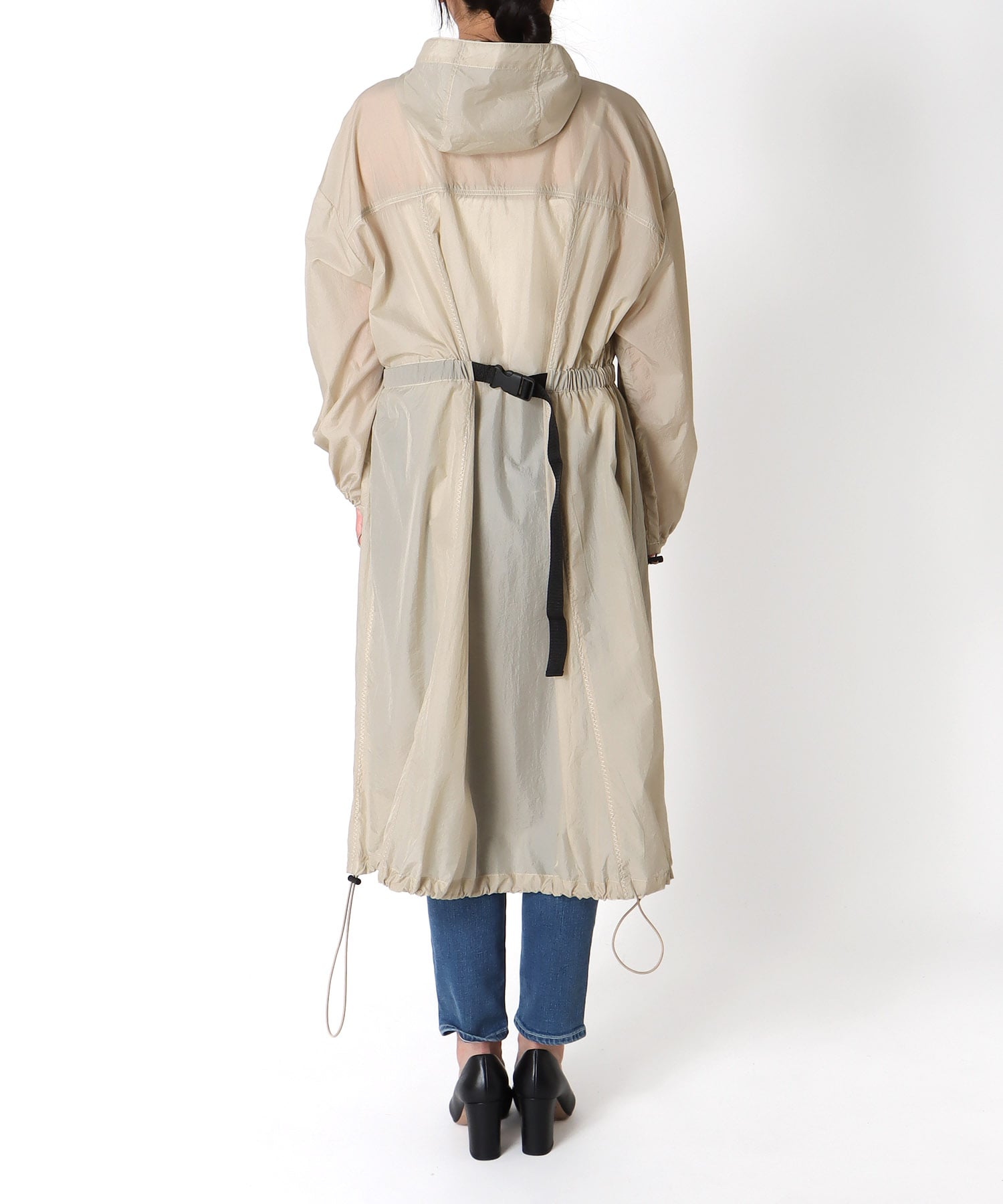 シアータフタスプリングナイロンコート