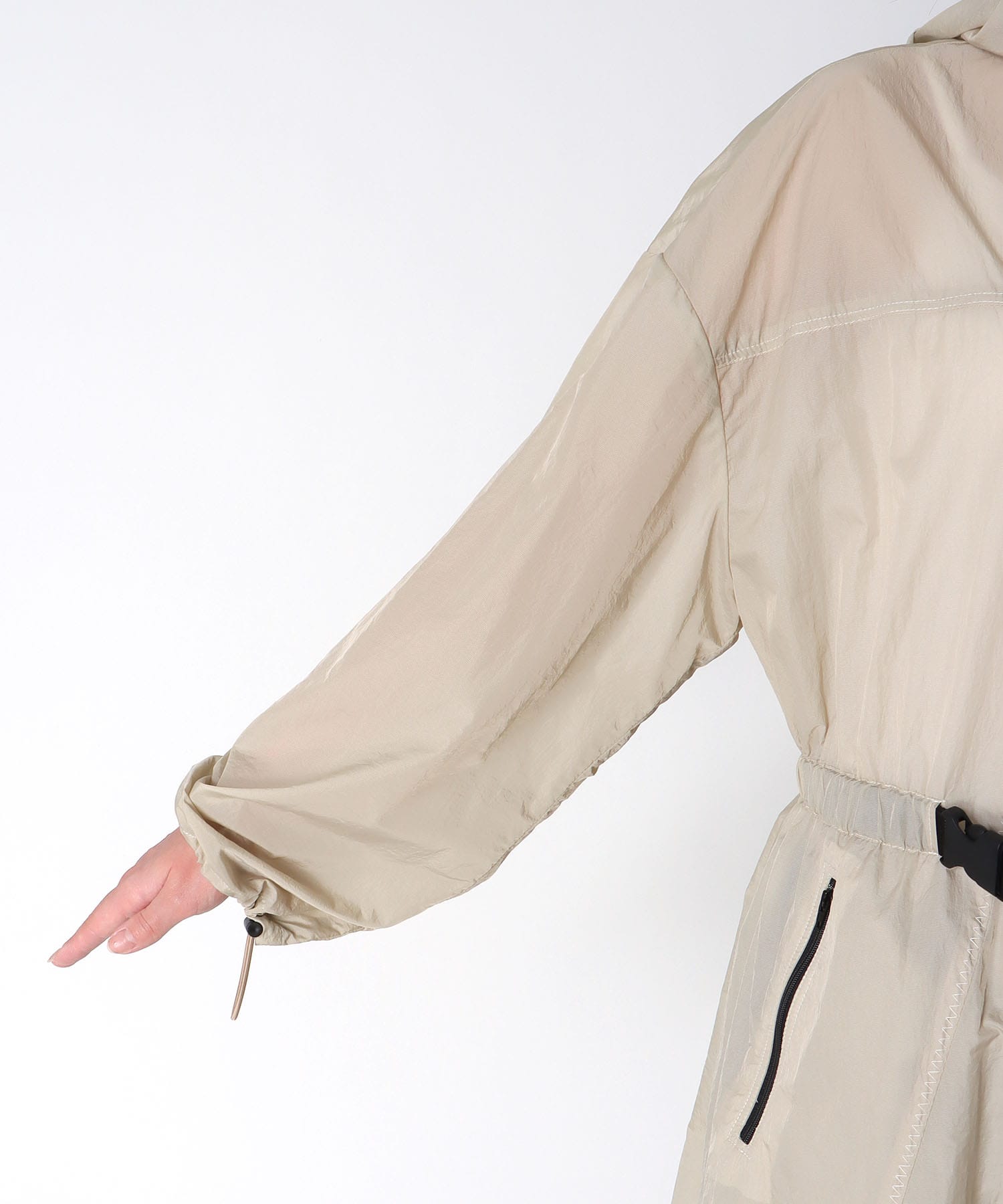 シアータフタスプリングナイロンコート