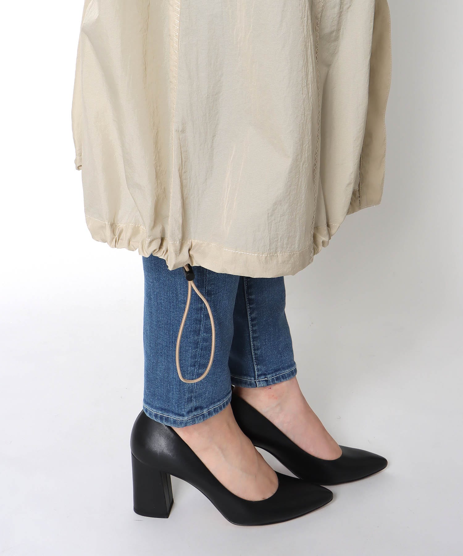 シアータフタスプリングナイロンコート