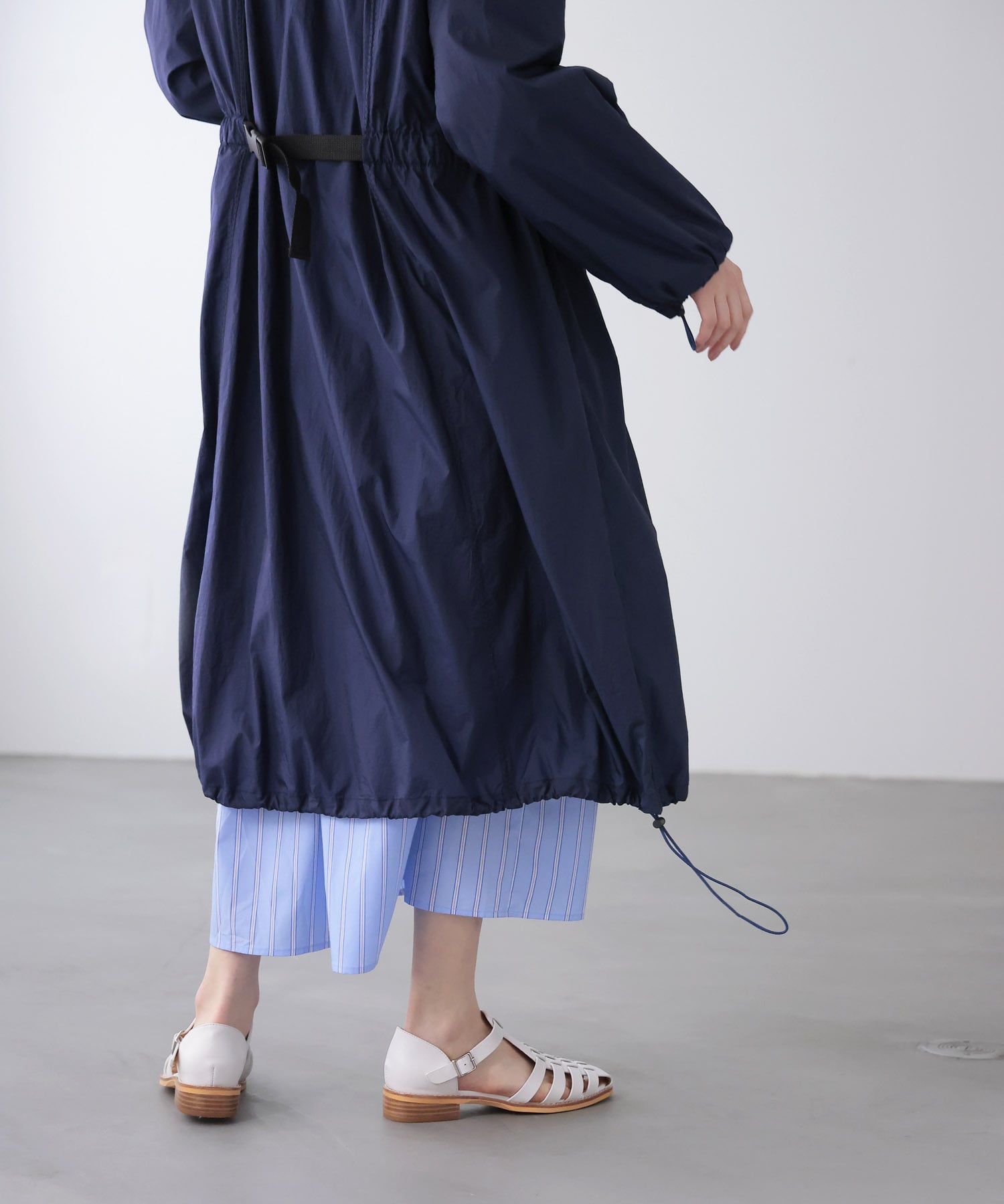 シアータフタスプリングナイロンコート