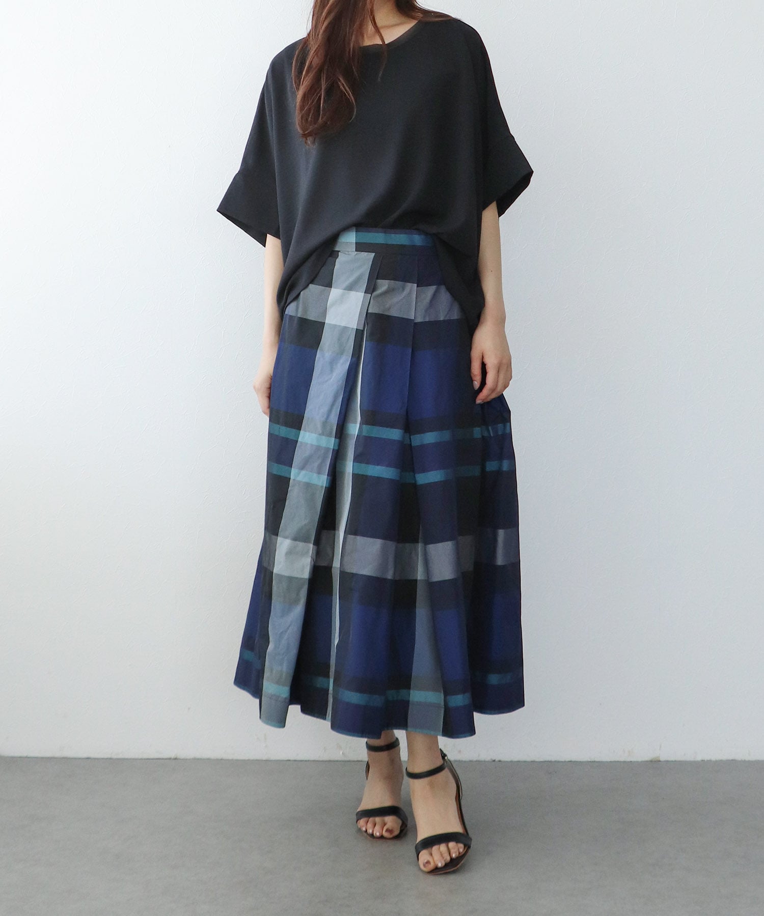ハイストレッチカルゼワッシャーブラウス