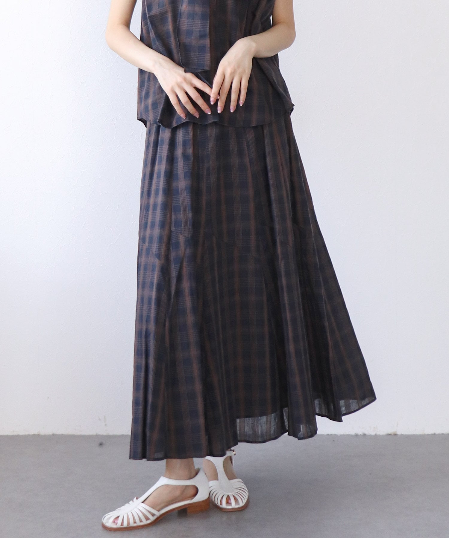 ボイルチェック切替スカート