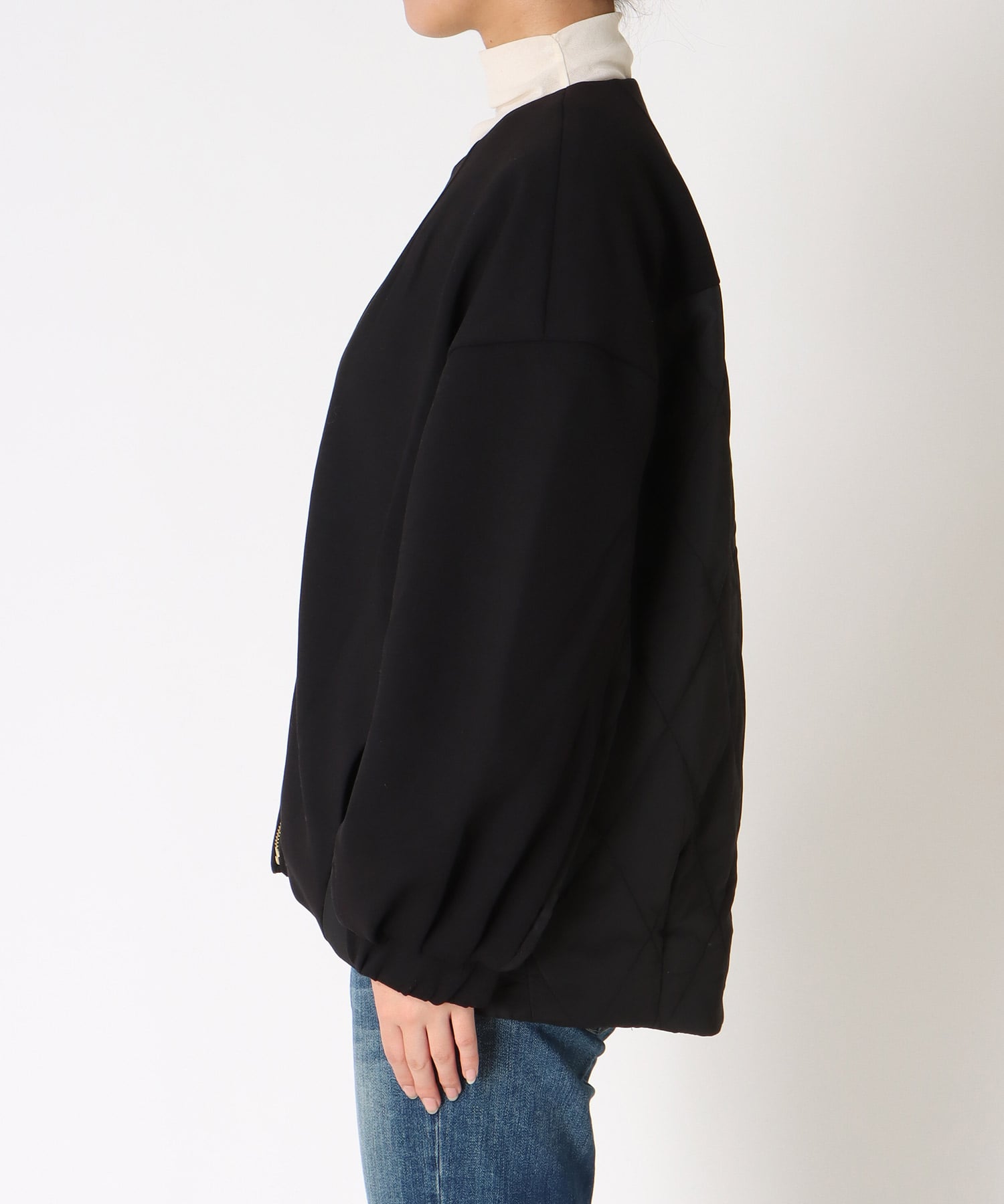 ダンボール×キルティングジャケット