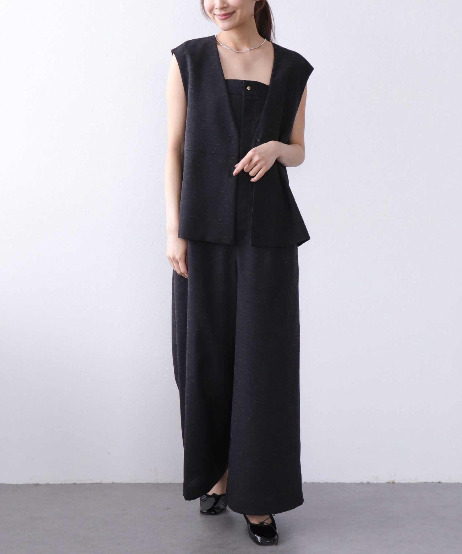 【新品タグ付】HEYON オールインワン オックスメッシュオールインワン | AND ON JIONE STORE（アンドオン