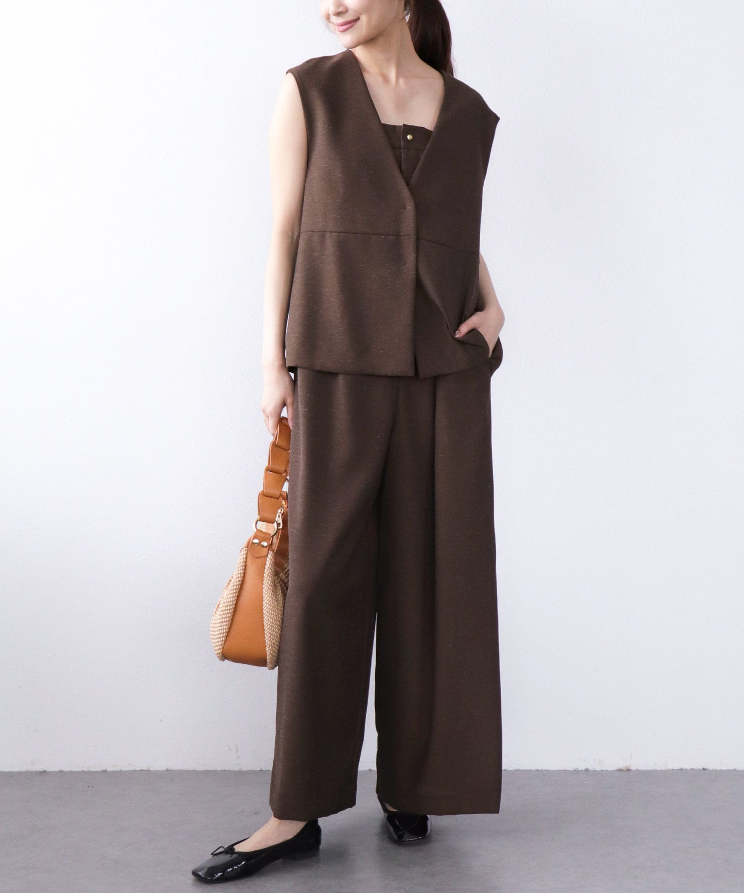 【新品タグ付】HEYON オールインワン オックスメッシュオールインワン | AND ON JIONE STORE（アンドオン