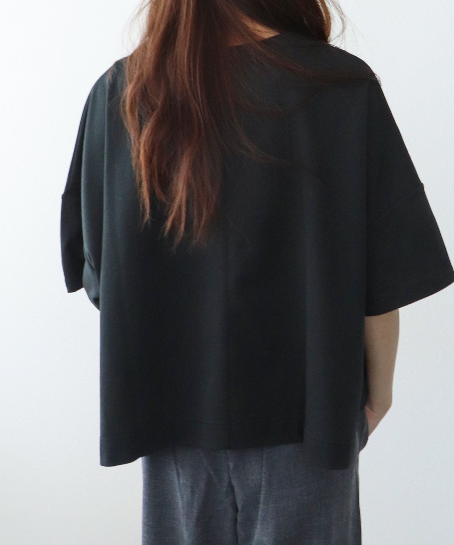 配色ロゴ刺繍Ｔシャツ