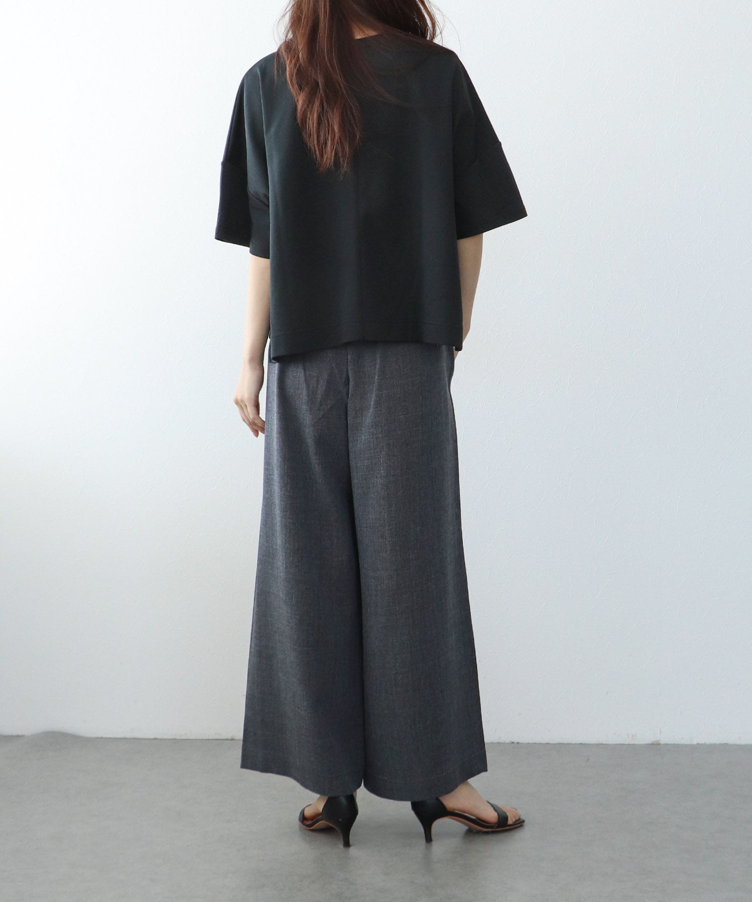 配色ロゴ刺繍Ｔシャツ