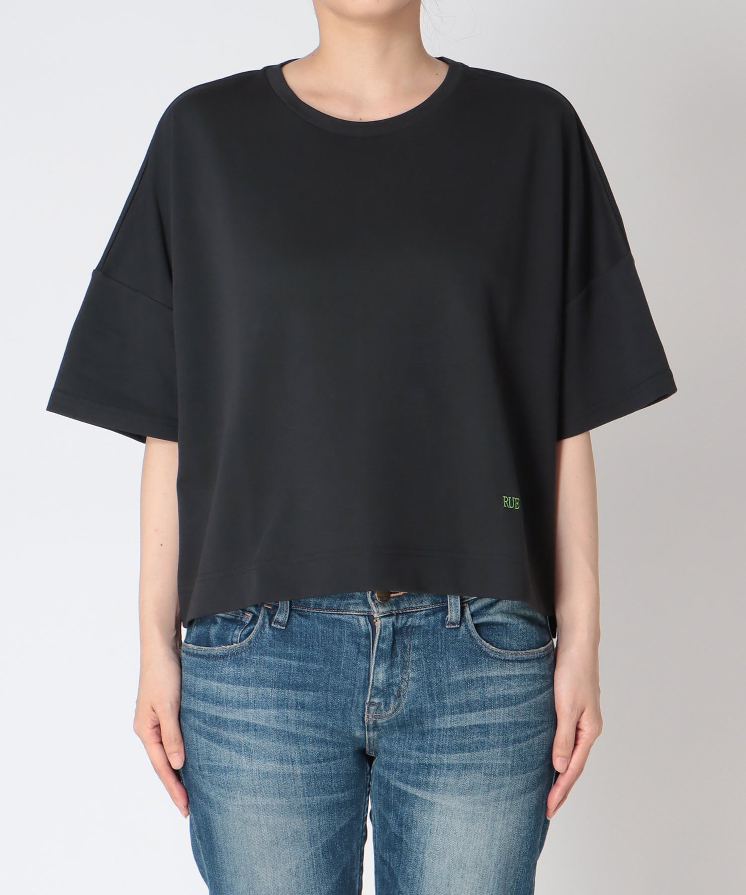 配色ロゴ刺繍Ｔシャツ