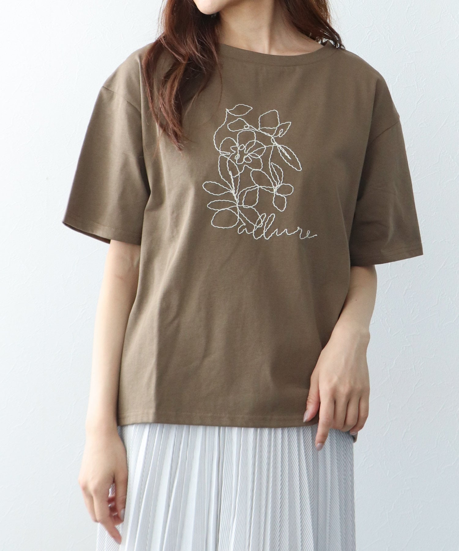 刺繍Ｔシャツ