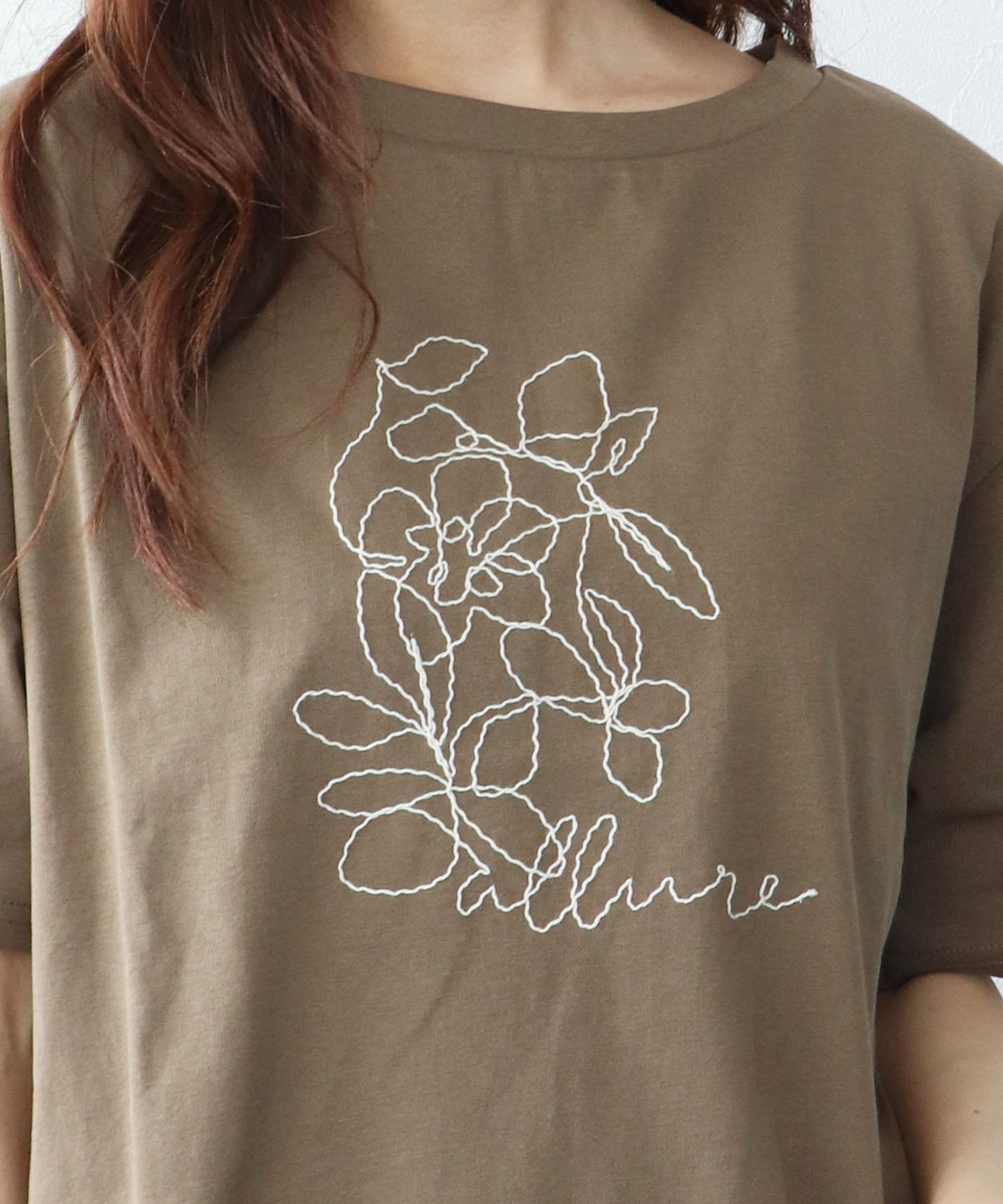 刺繍Ｔシャツ