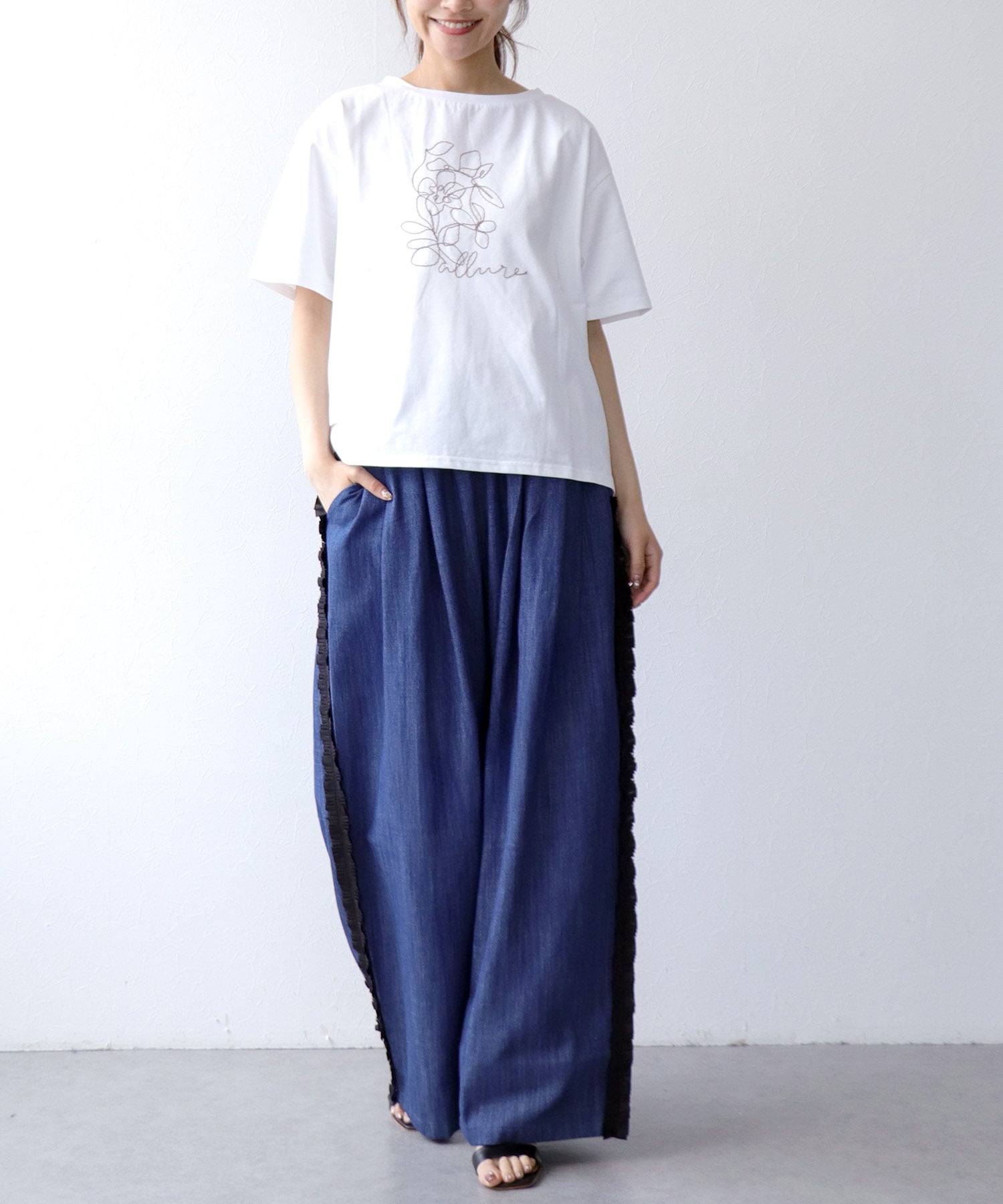 刺繍Ｔシャツ