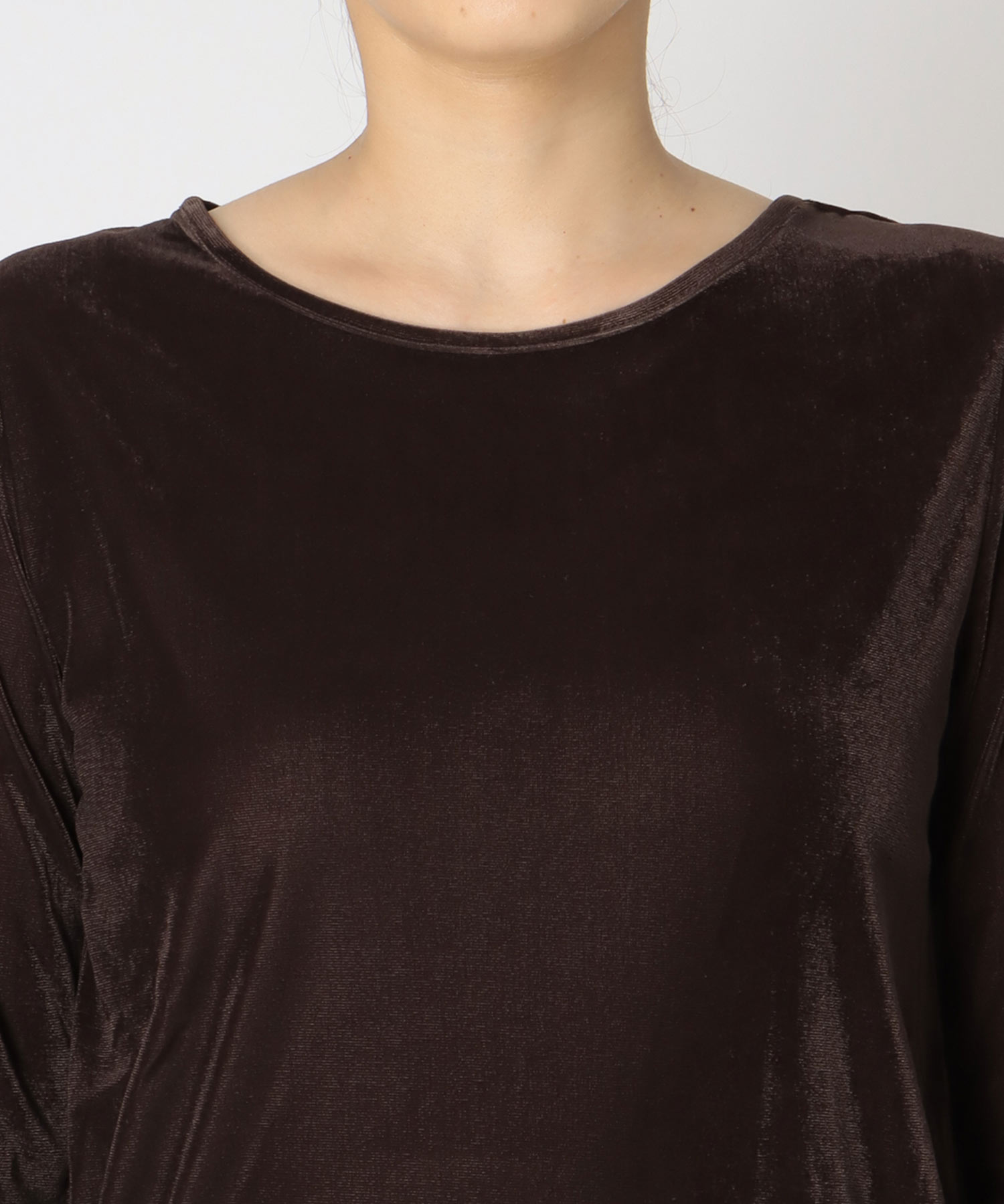 シアーベロアロングＴシャツ