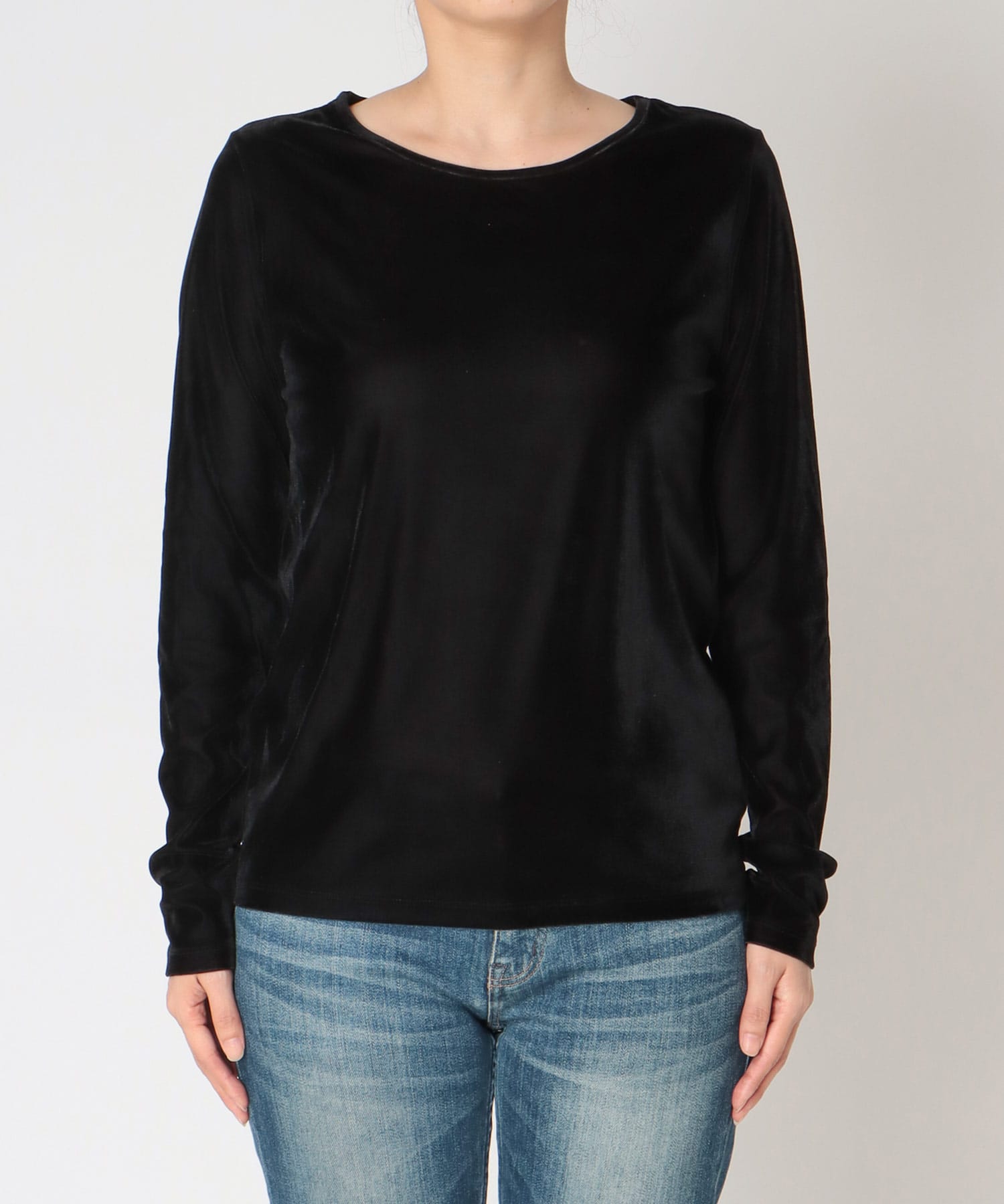 シアーベロアロングＴシャツ