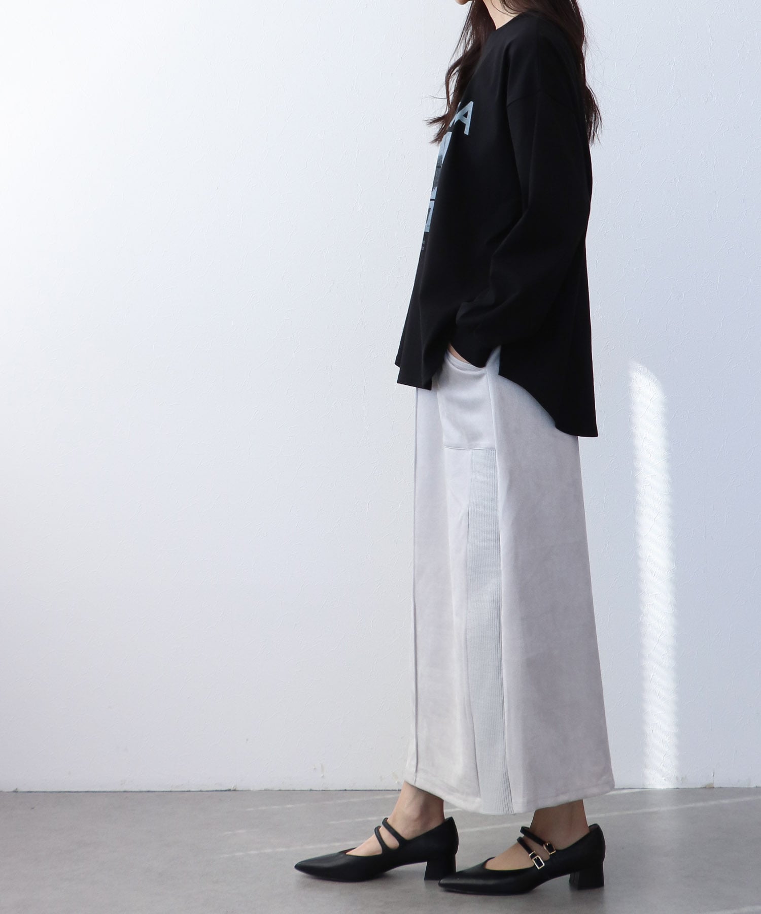 フォトプリント長袖Ｔシャツ